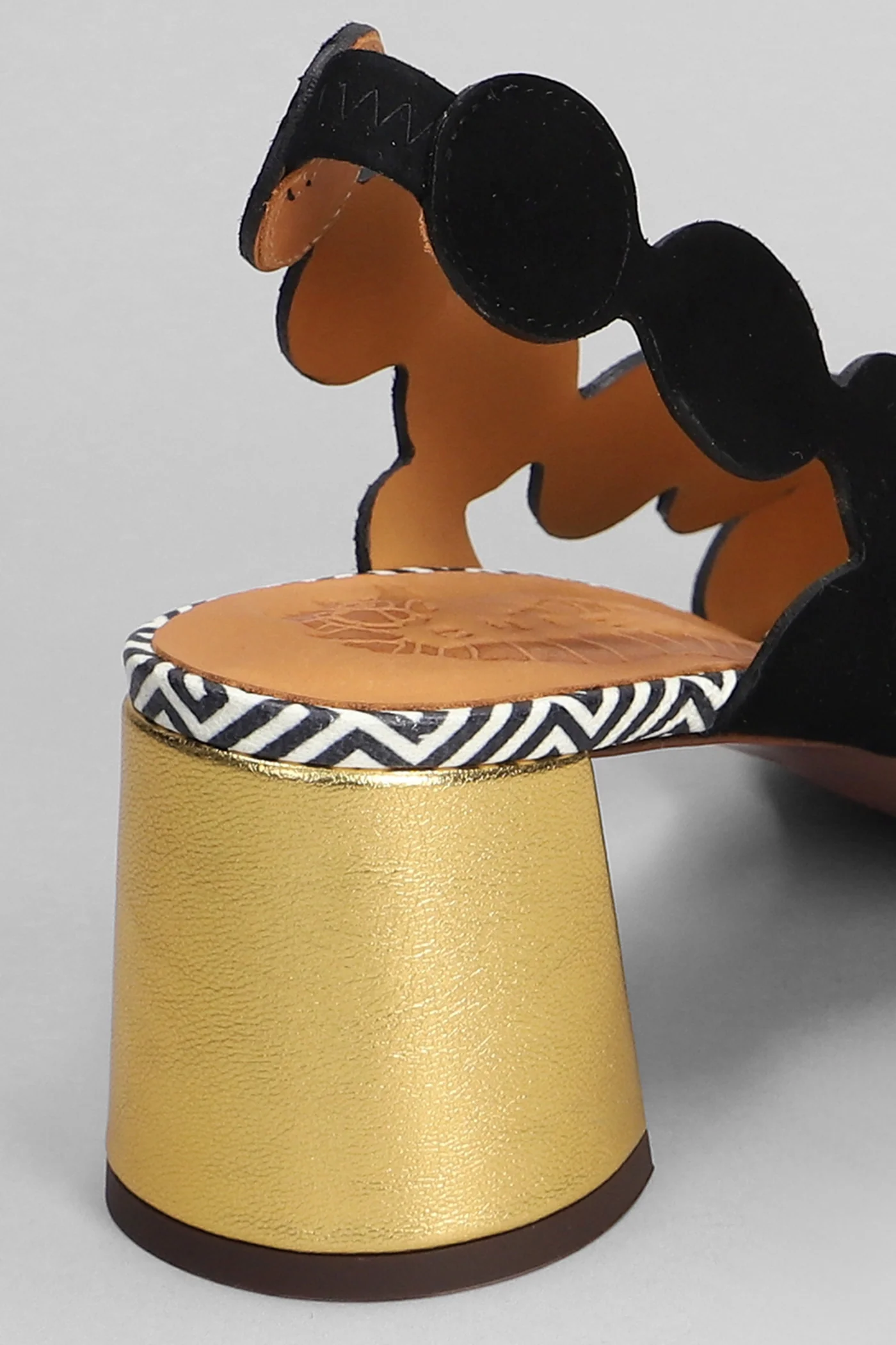 Roka Sandals in black suede - Image 5