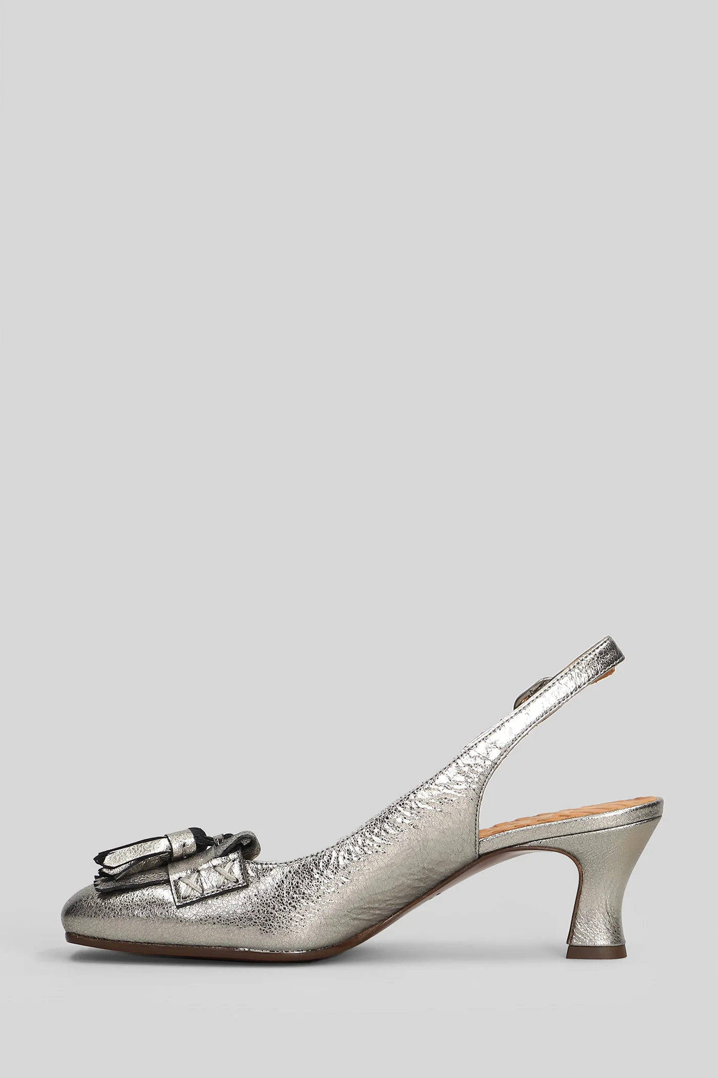 Vincci Pumps in Gunmetal leather - Image 3