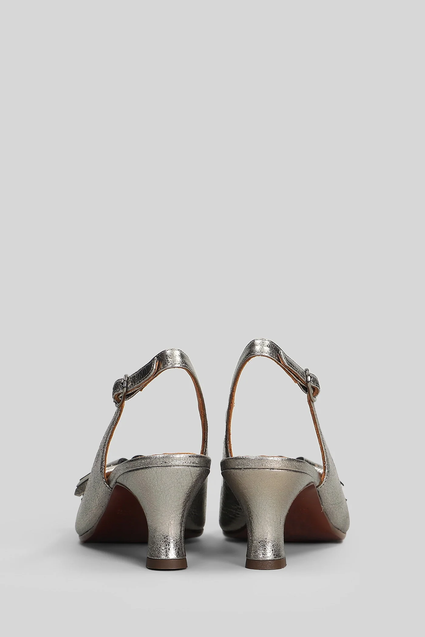 Vincci Pumps in Gunmetal leather - Image 4