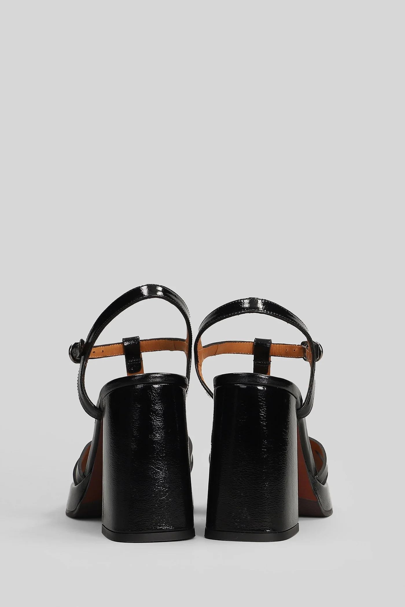 Zinto Sandals in black leather - Image 4