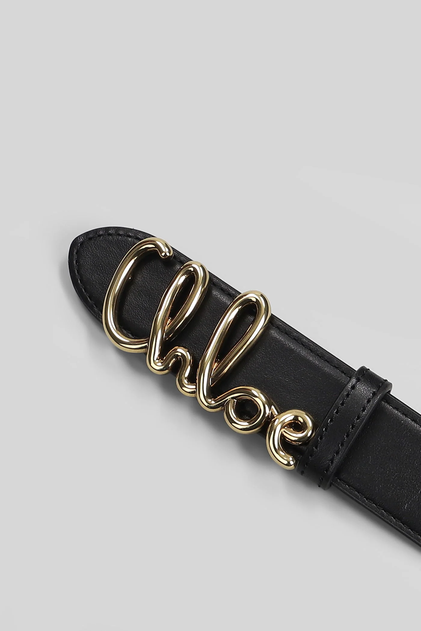 Belts in black leather - Image 2