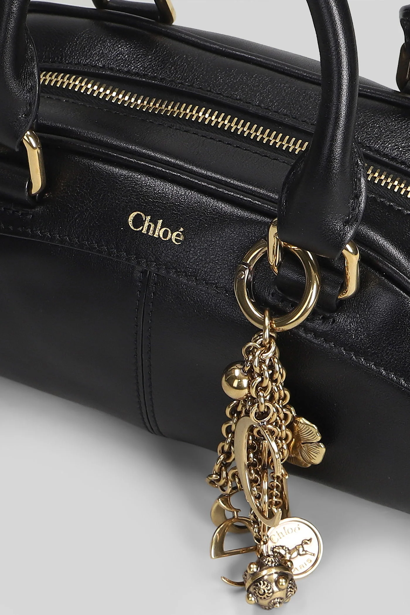 Bowling small bag Shoulder bag in black leather - Image 4
