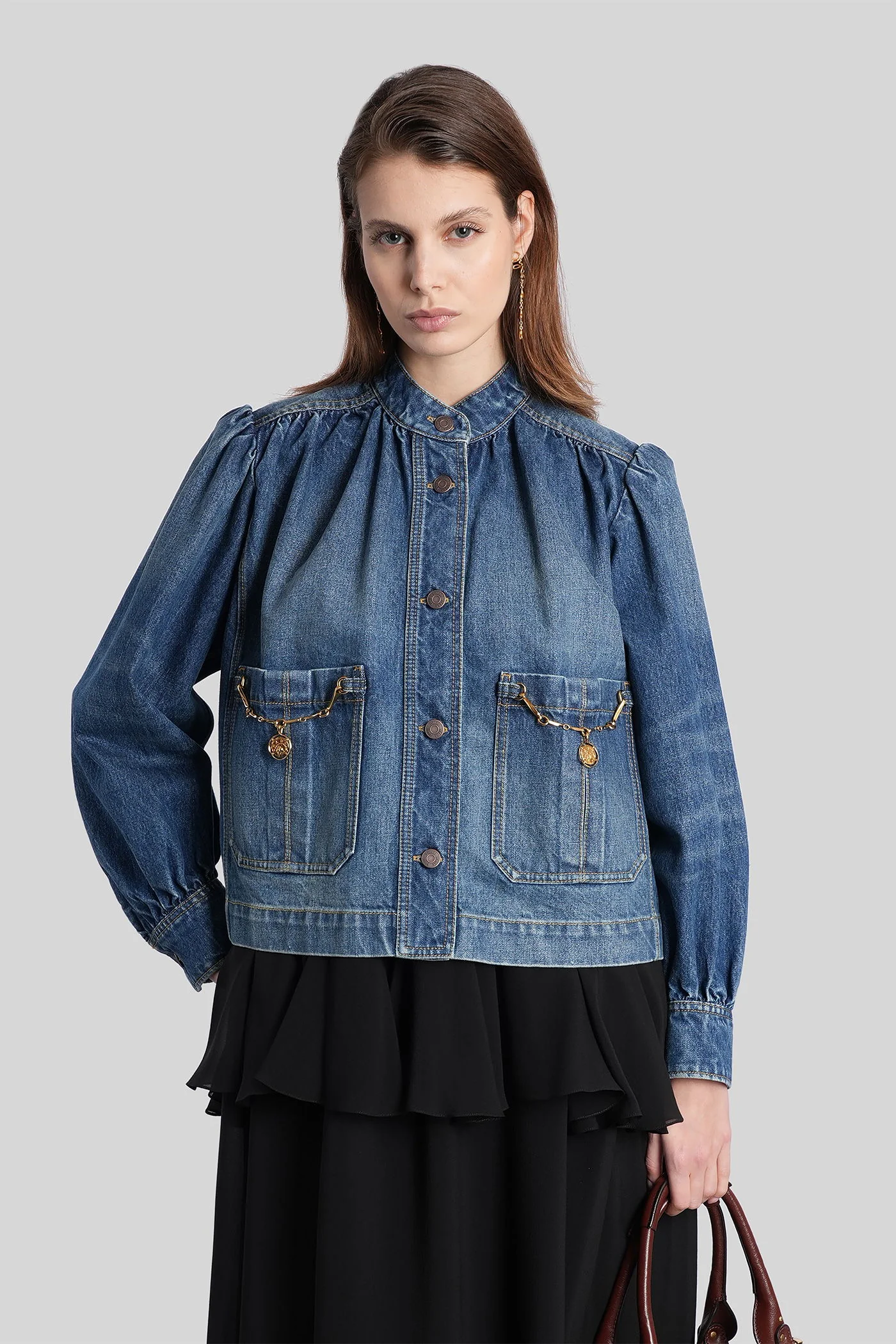 Denim Jackets in blue denim