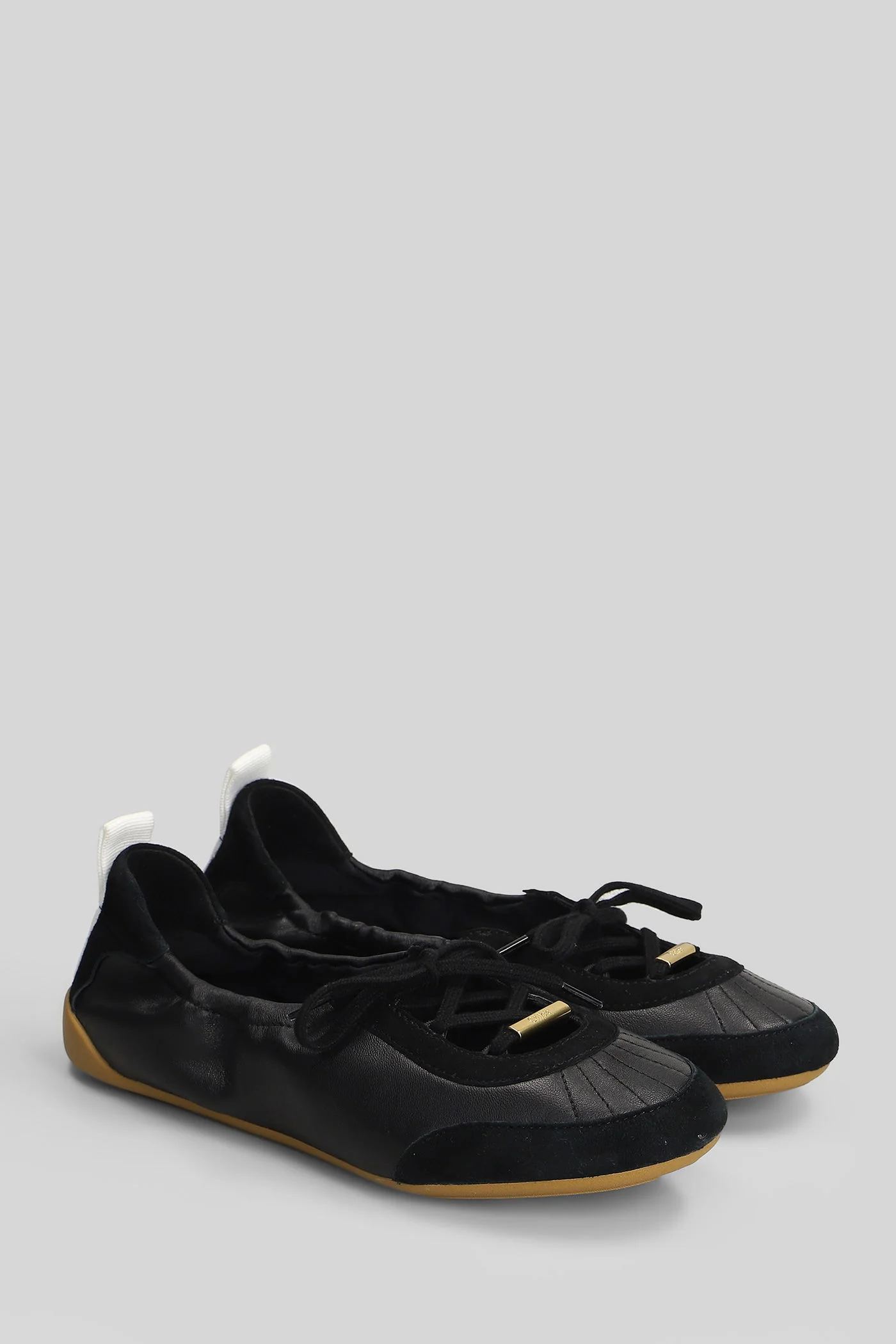 Kick Sneakers in black Suede and fabric - Image 2