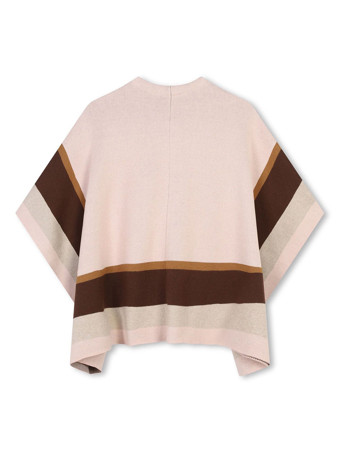 Cape in rose-pink cotton - Image 2