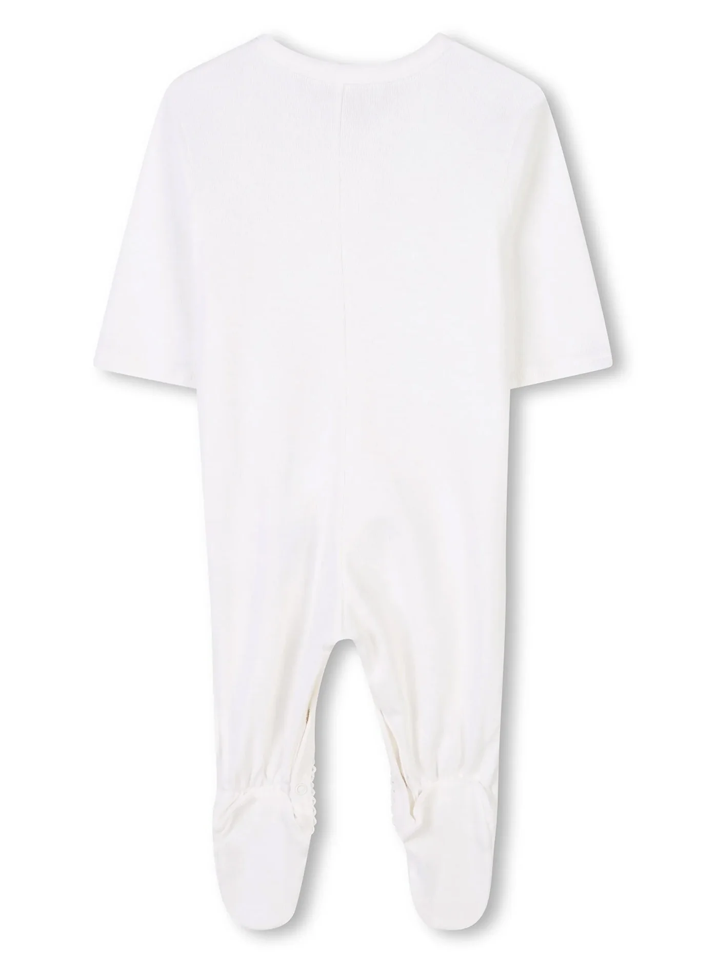 Jumpsuit in white cotton - Image 2