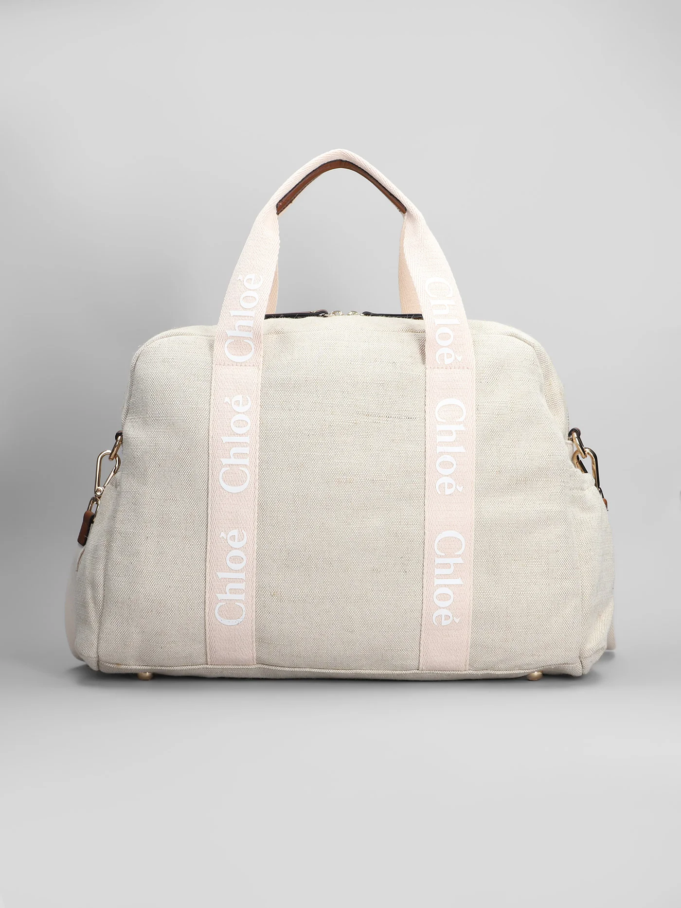 Shoulder bag in beige Jute - Image 3