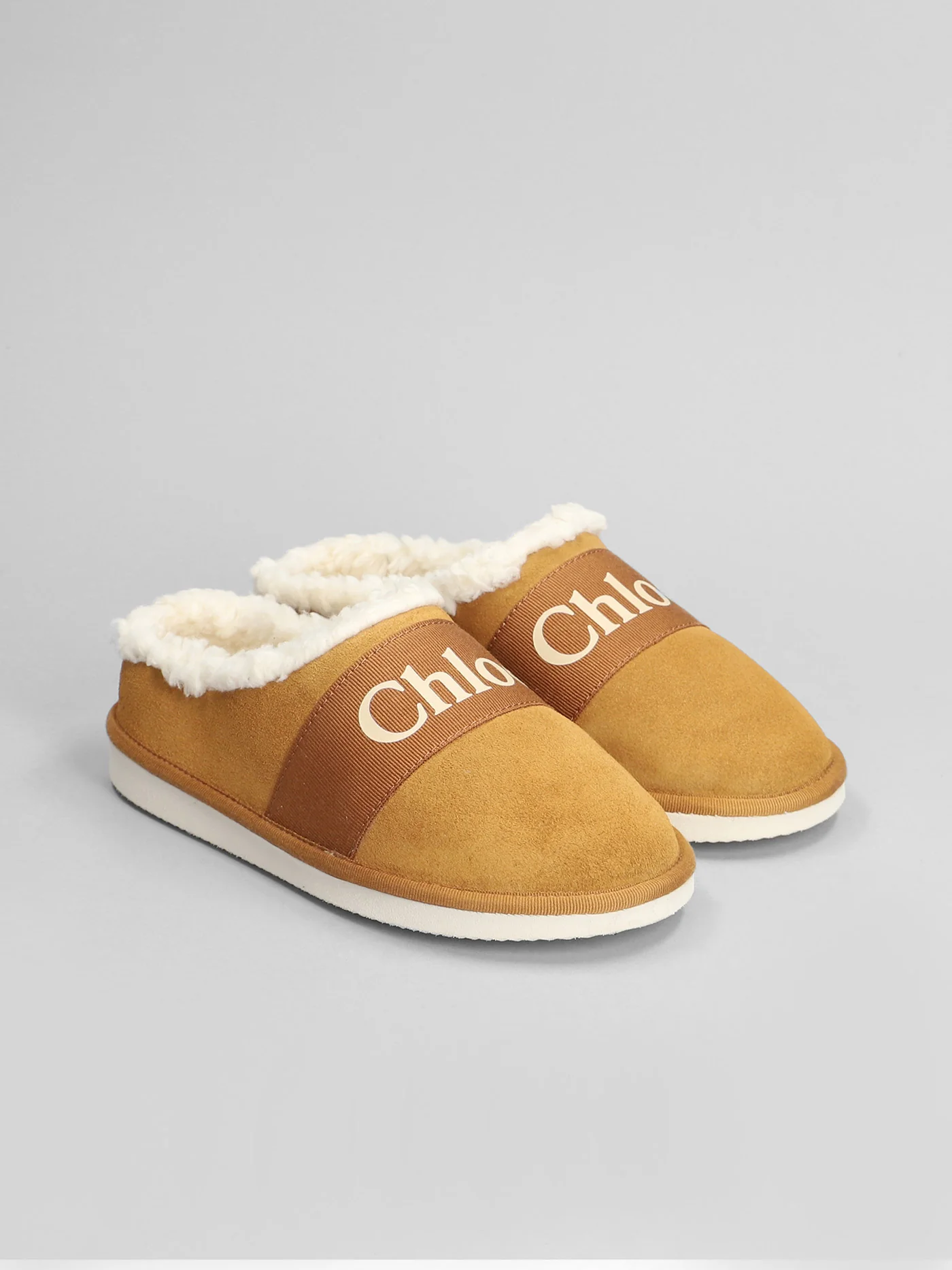 Slipper-Mule in leather color leather - Image 2