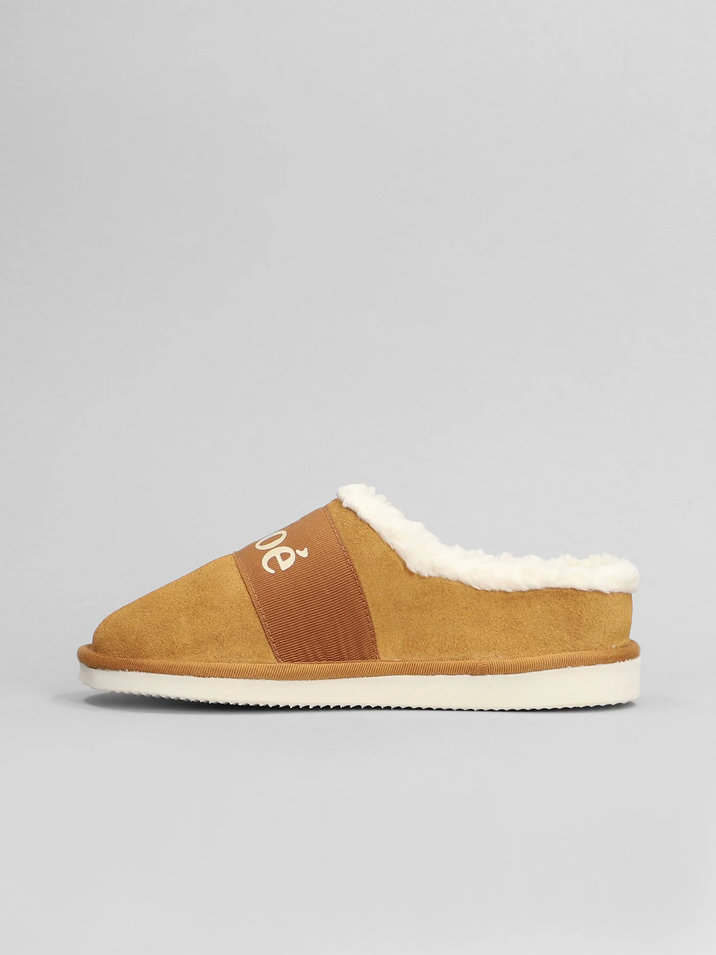 Slipper-Mule in leather color leather - Image 3