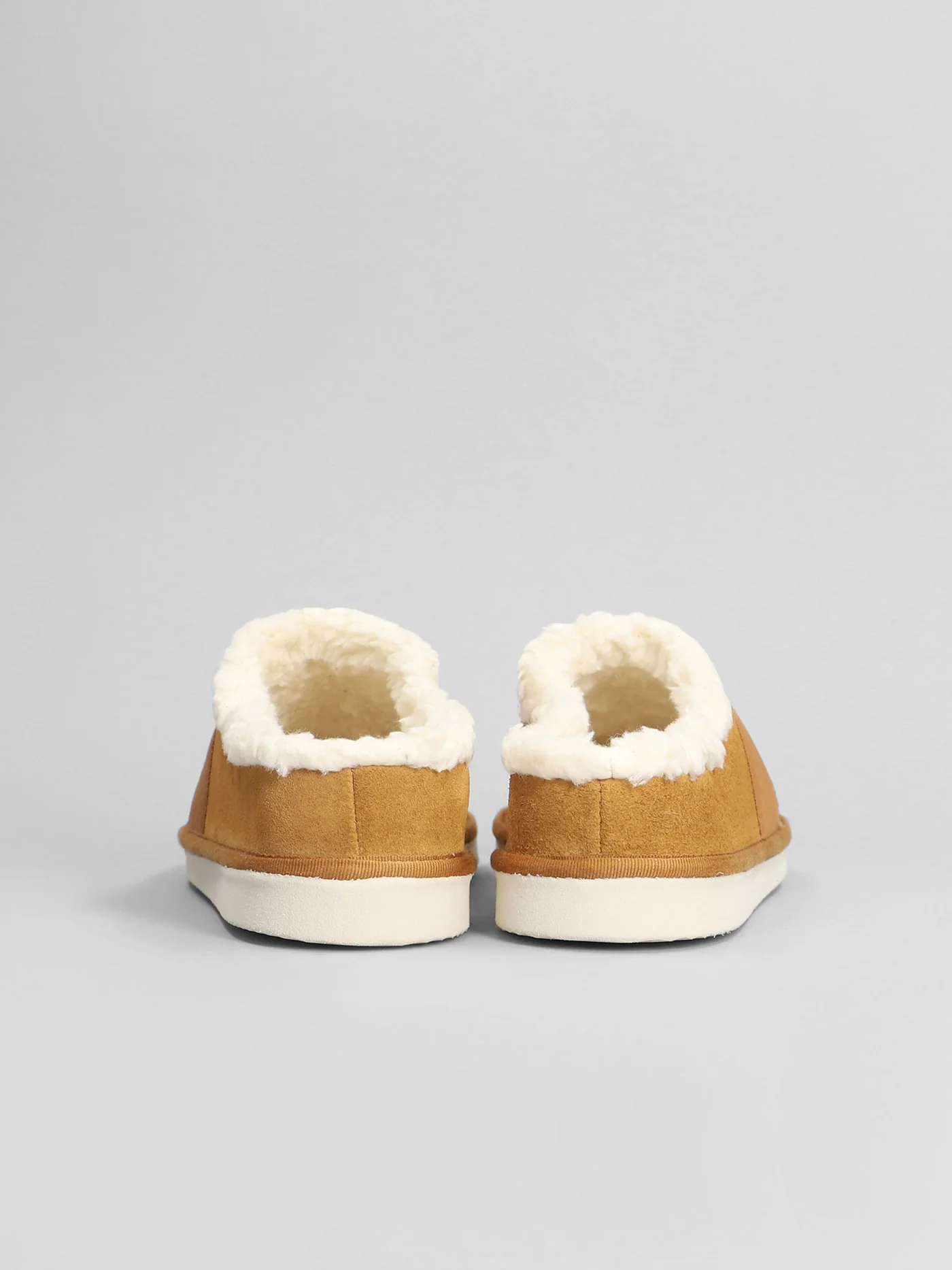 Slipper-Mule in leather color leather - Image 4