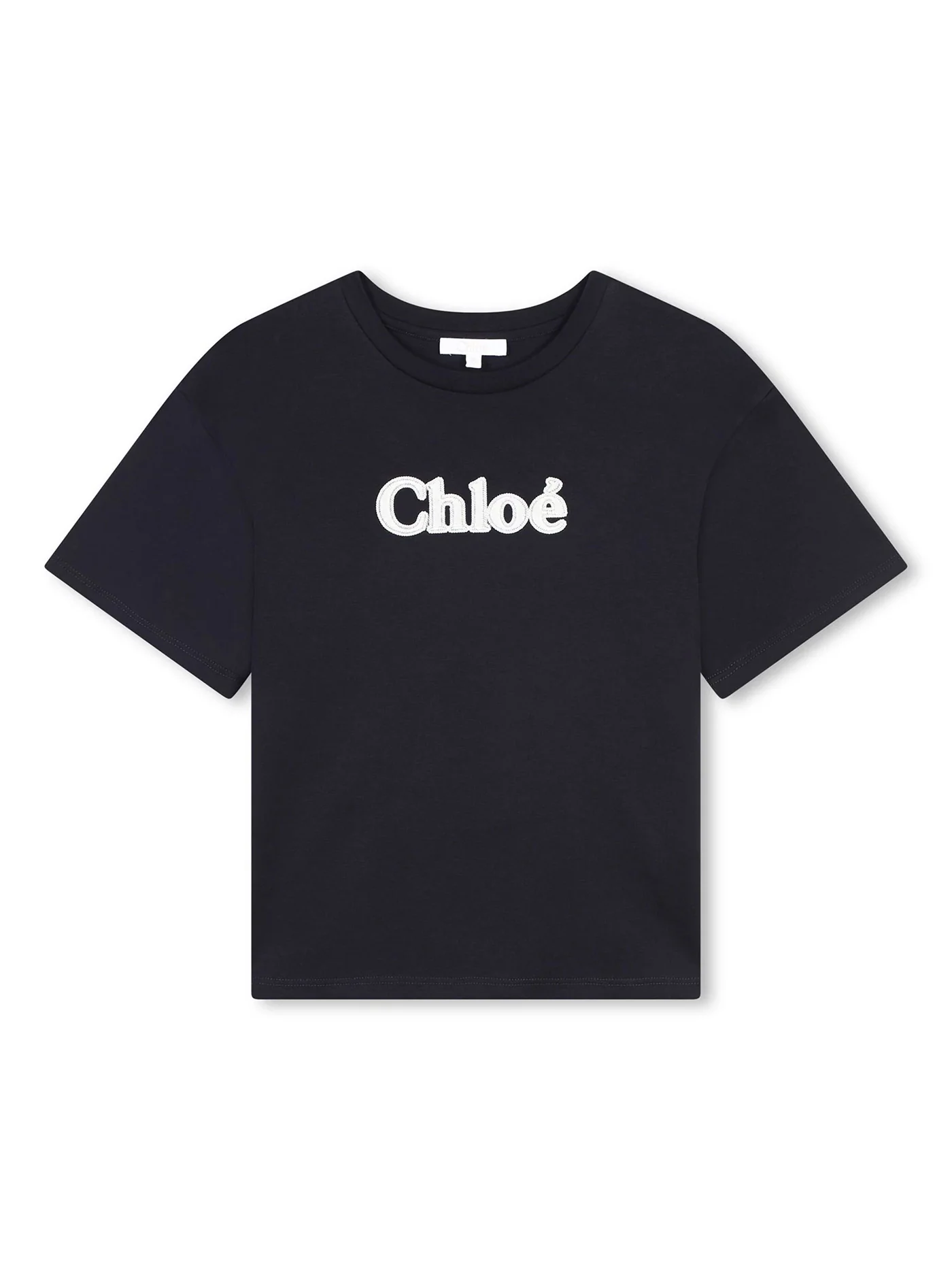 T-Shirt in blue cotton