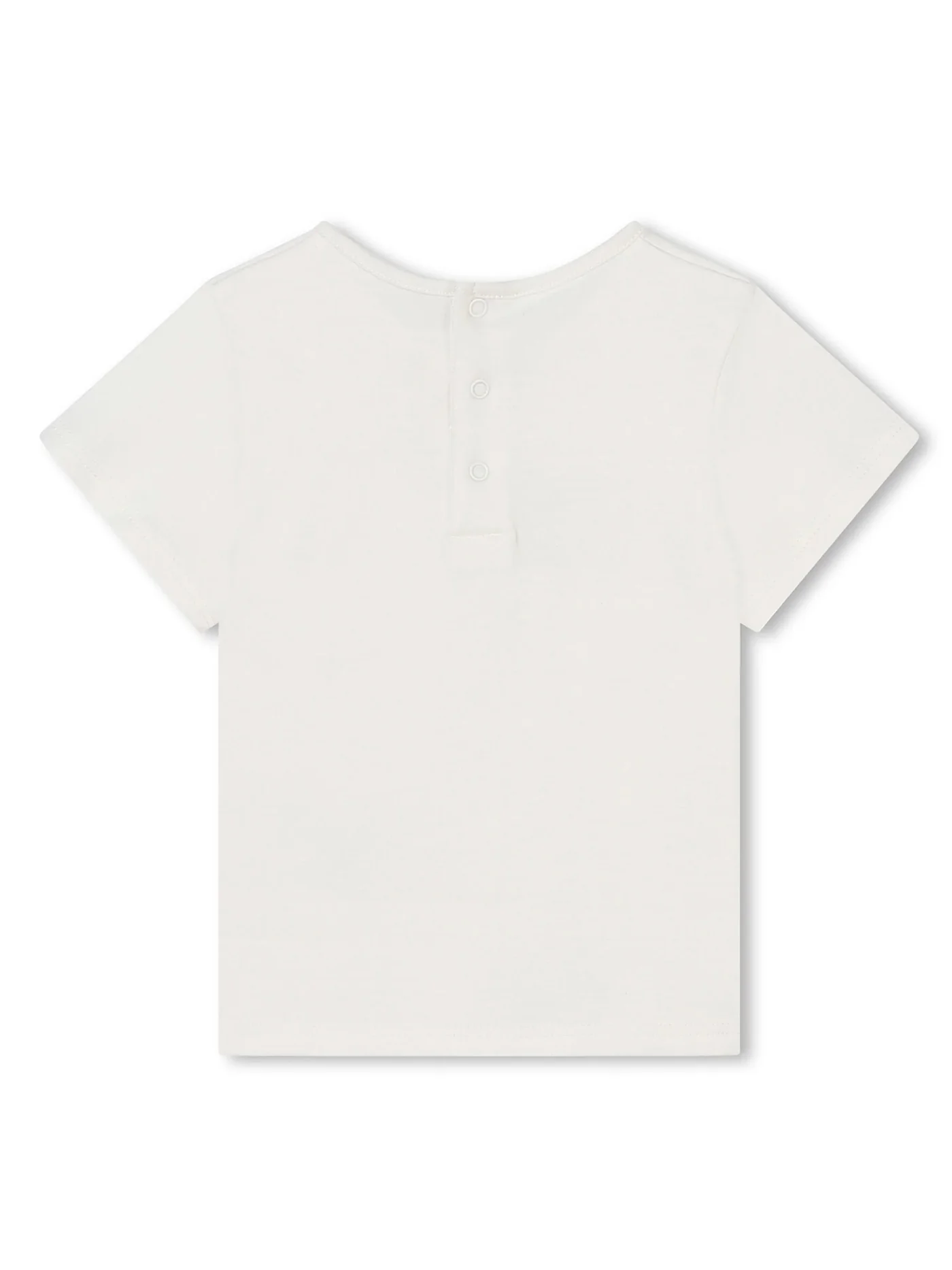 T-Shirt in white cotton - Image 2