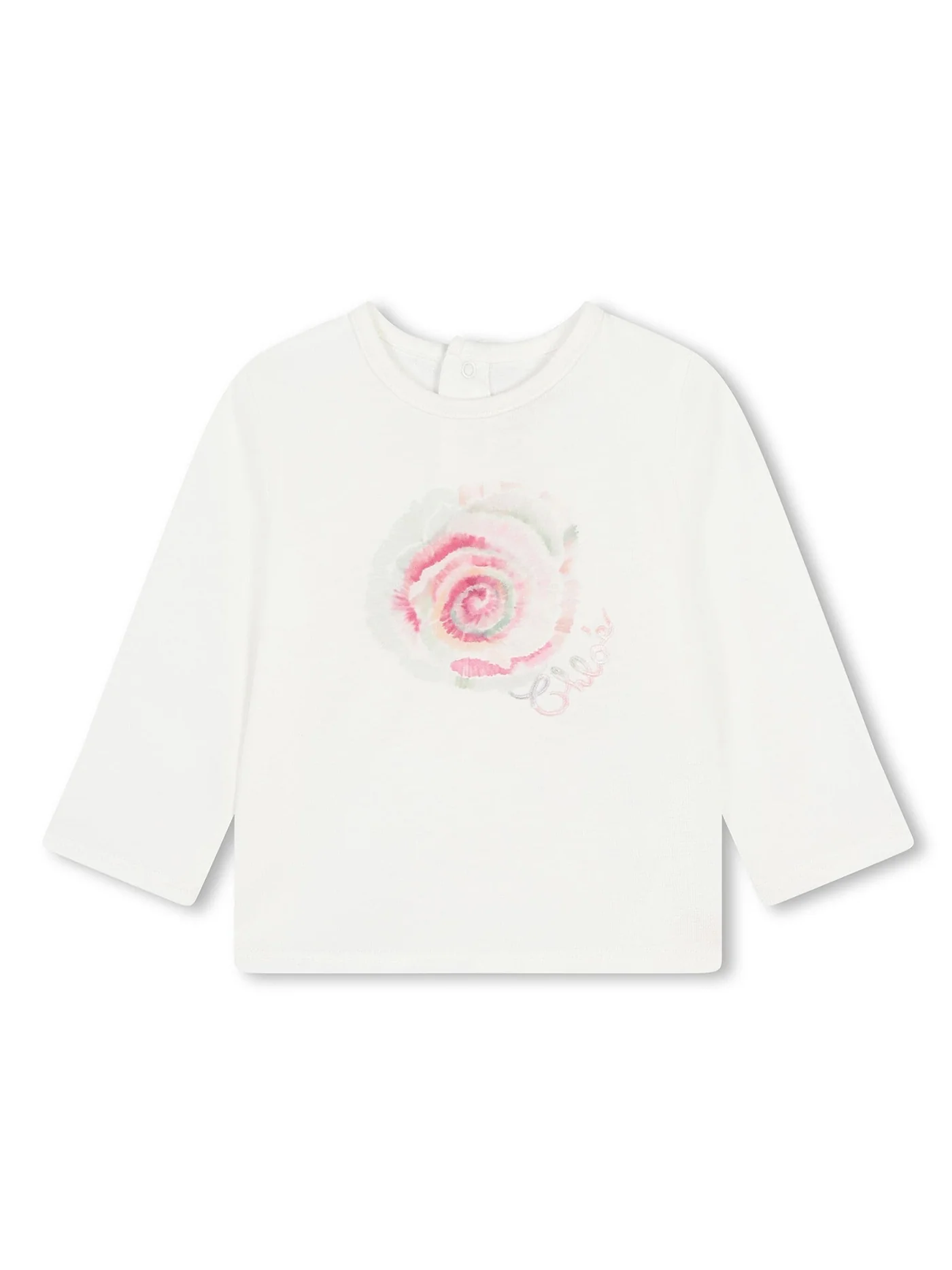 T-Shirt in white cotton