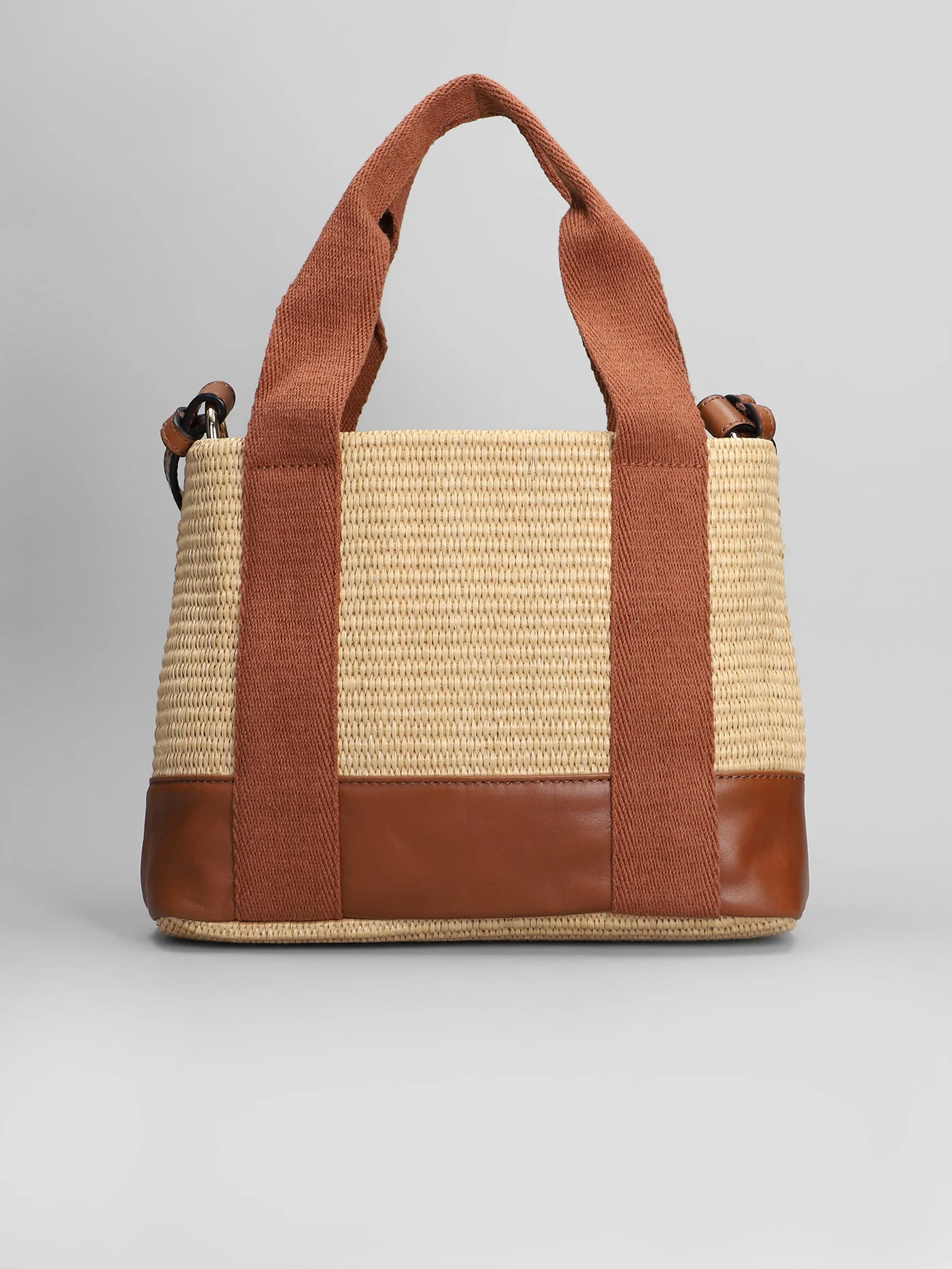 Tote in beige cotton - Image 3
