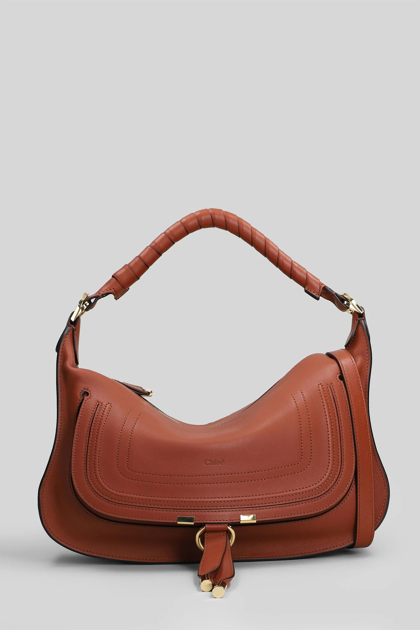 Marcie Shoulder bag in leather color leather