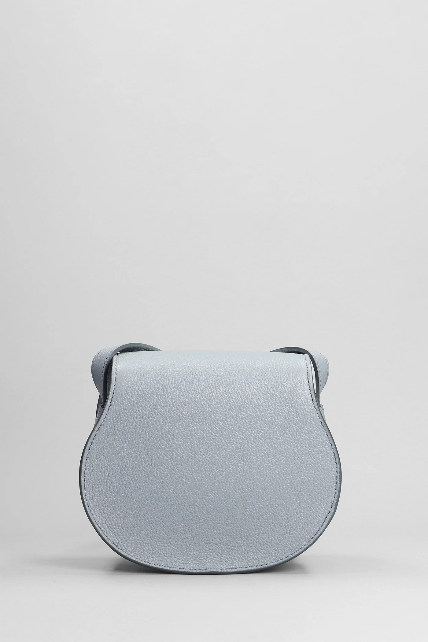 Mercie Shoulder bag in cyan leather - Image 3