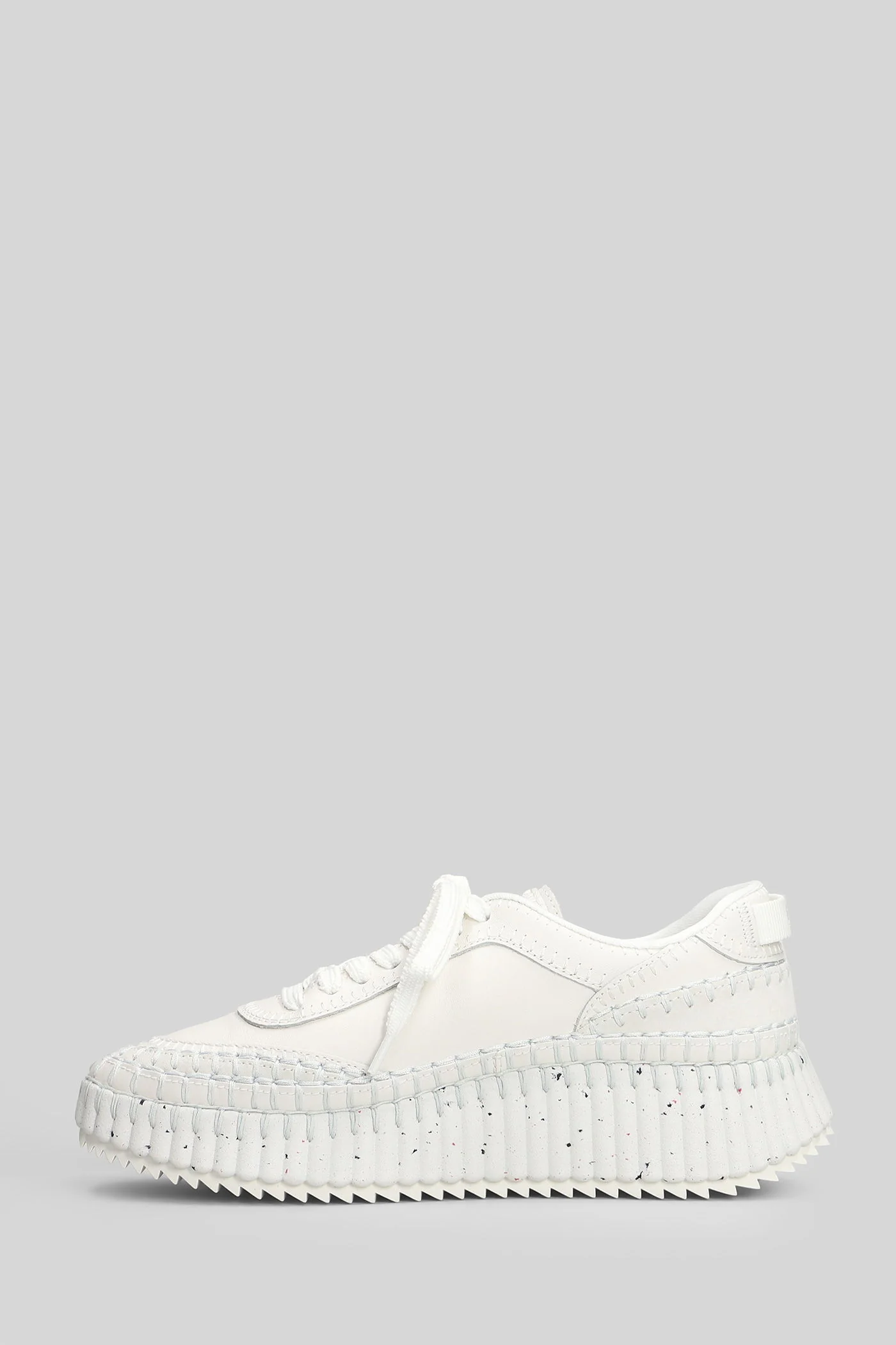 Nama Sneakers in white leather - Image 3