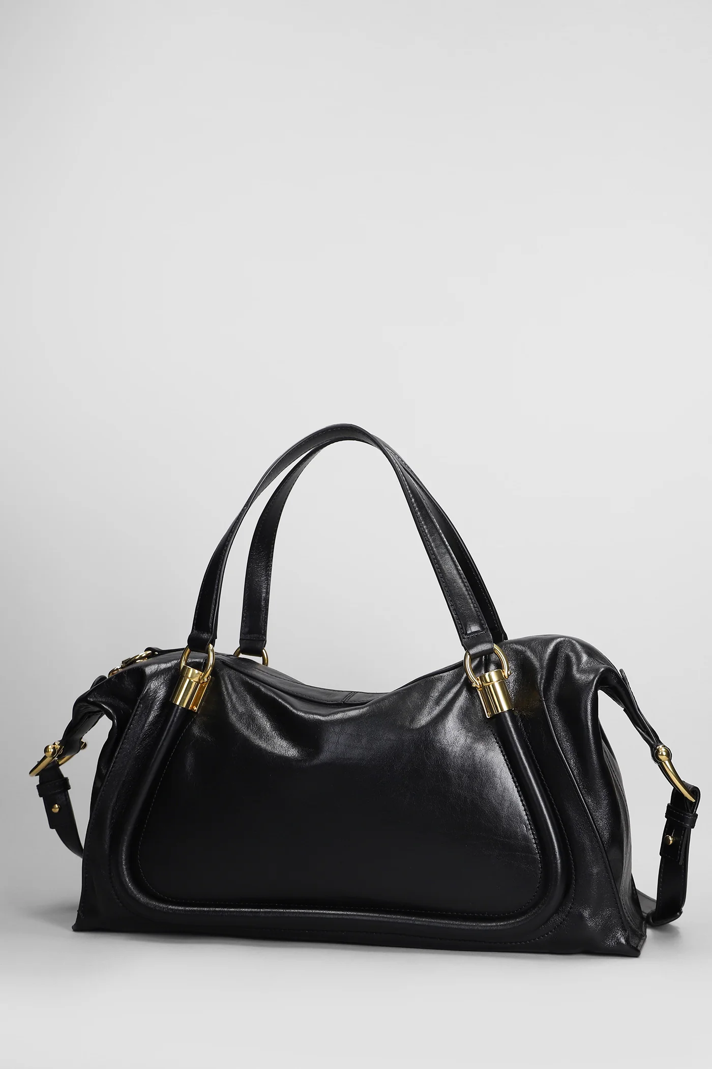 Paraty 24 Shoulder bag in black leather - Image 2