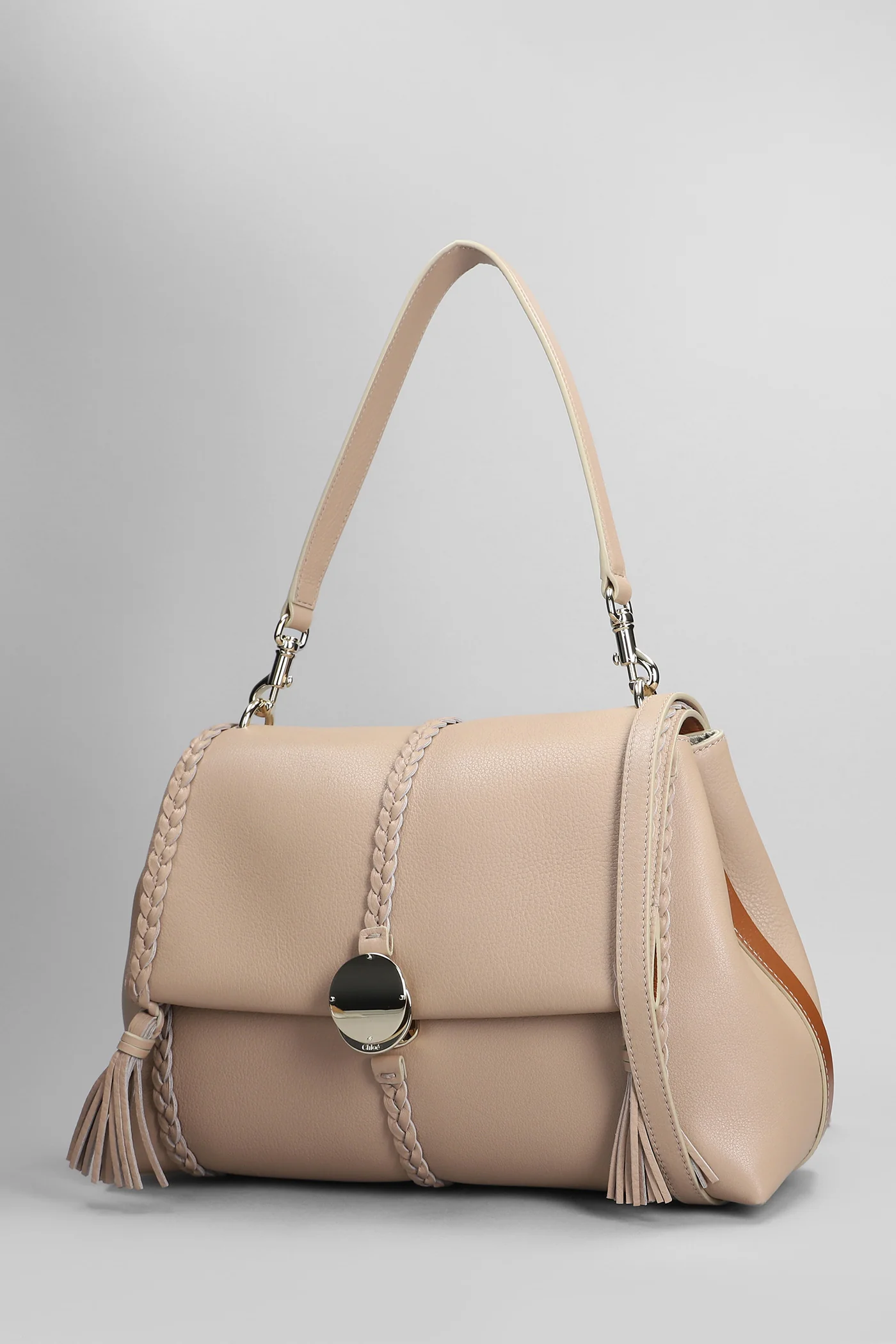 Penelope Shoulder bag in beige leather - Image 2
