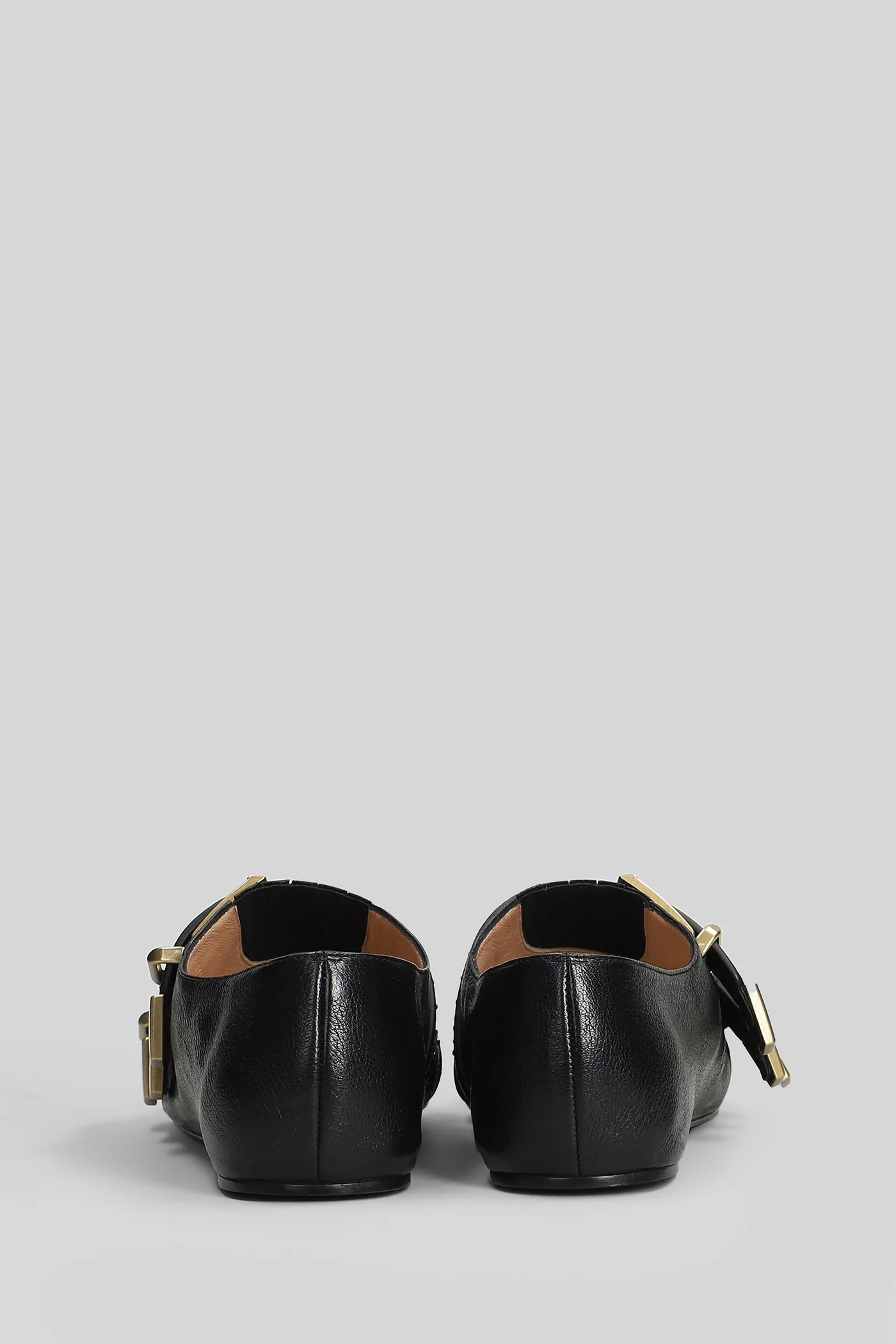 Susan Loafers in black leather - Image 4