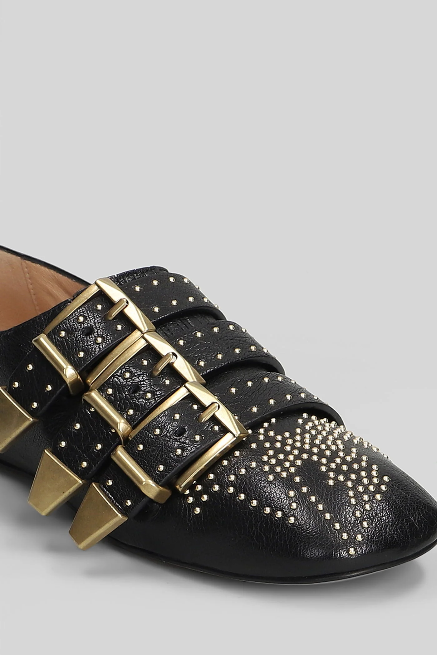 Susan Loafers in black leather - Image 5