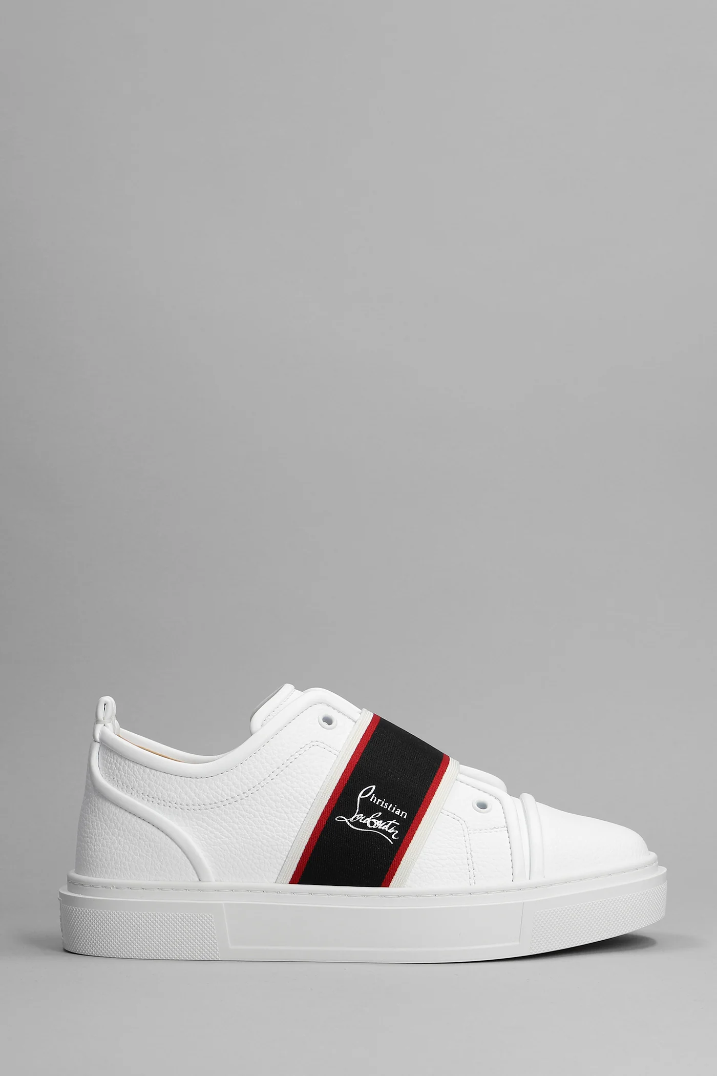 Adolescenza flat Sneakers in white leather