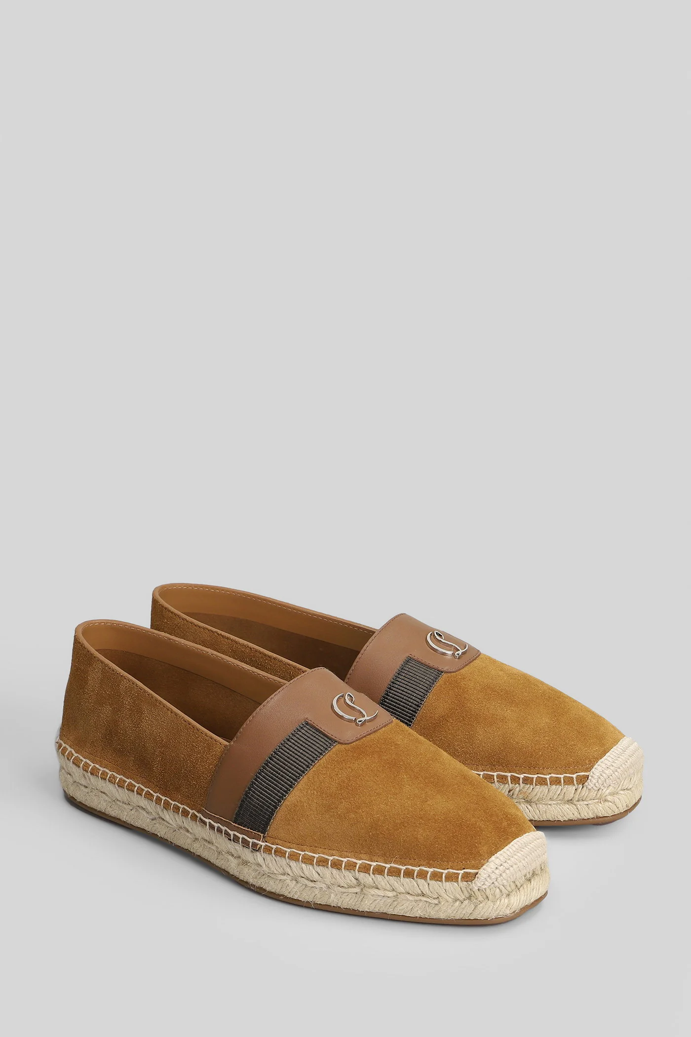 Alfarica flat Espadrilles in leather color nubuck - Image 2