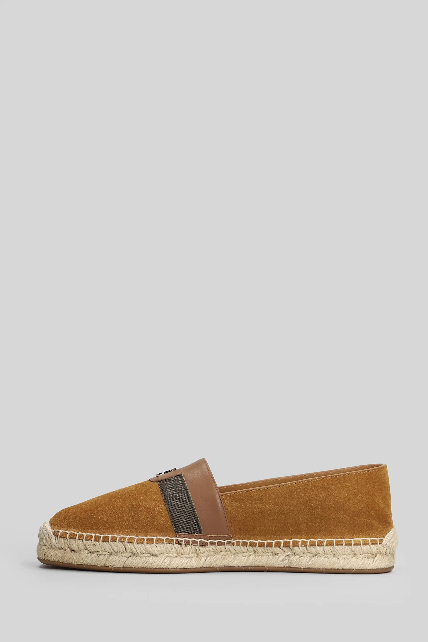 Alfarica flat Espadrilles in leather color nubuck - Image 3