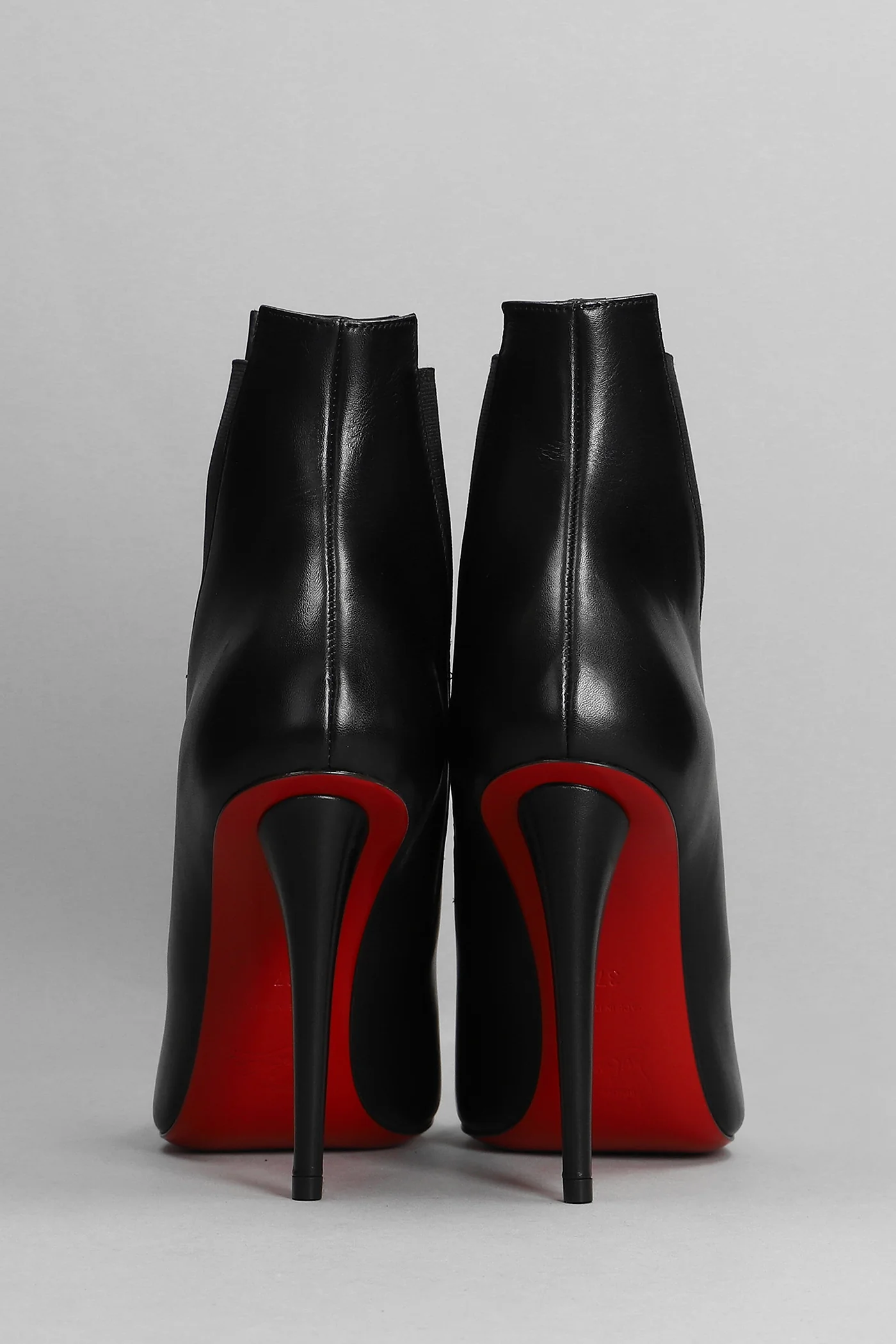 Astribooty 100 High heels Ankle boots in black leather - Image 4