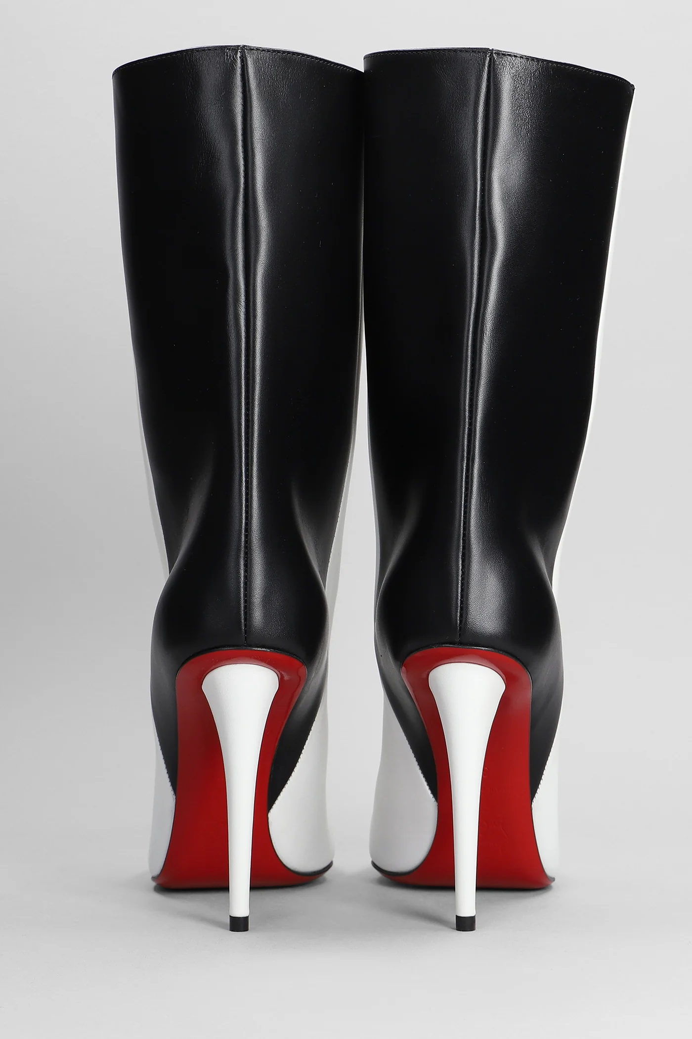 Astrilarge booty 100 Boots in white leather - Image 4