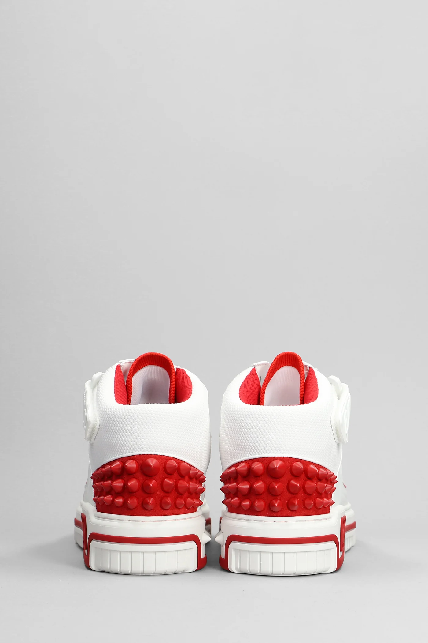 Astroloubi mid Sneakers in white leather - Image 4