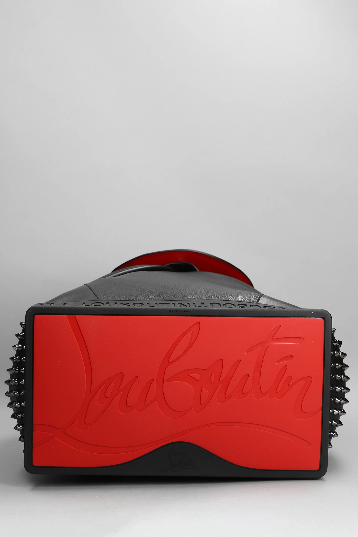 Backpack in black leather - Image 4