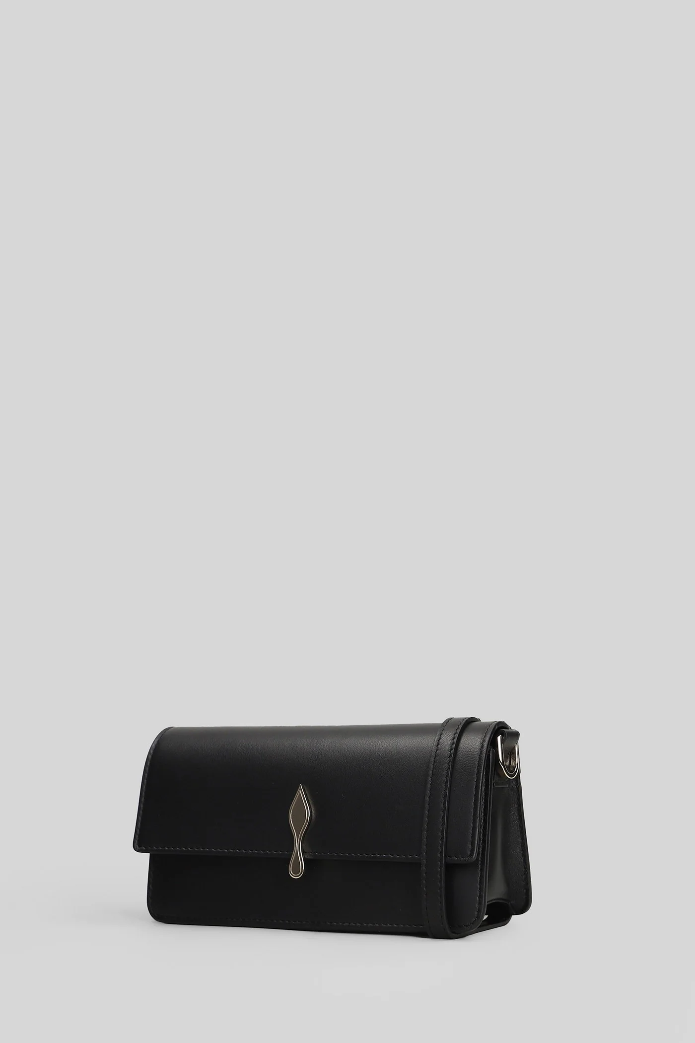 Bettina mini Shoulder bag in black leather - Image 2