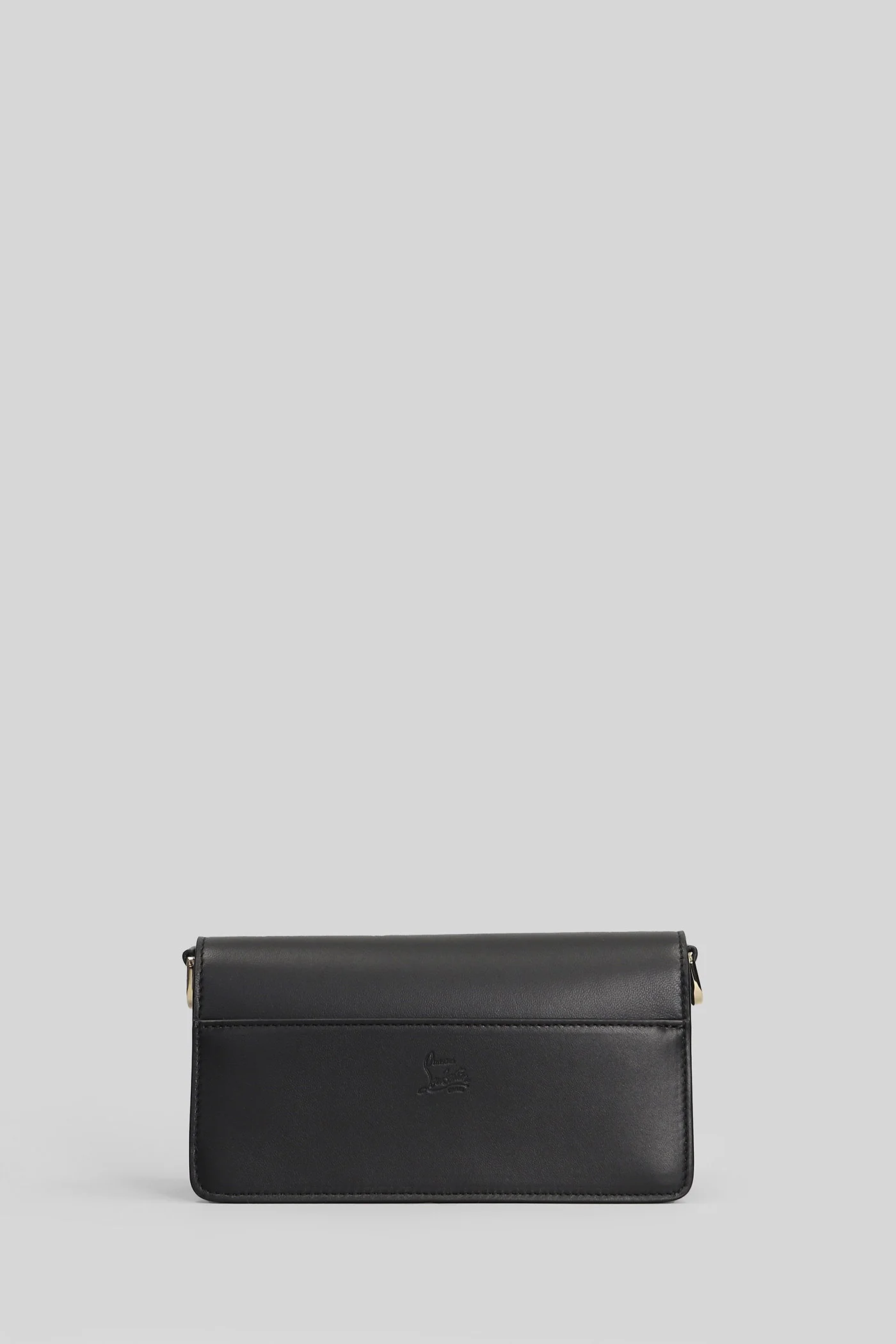 Bettina mini Shoulder bag in black leather - Image 3
