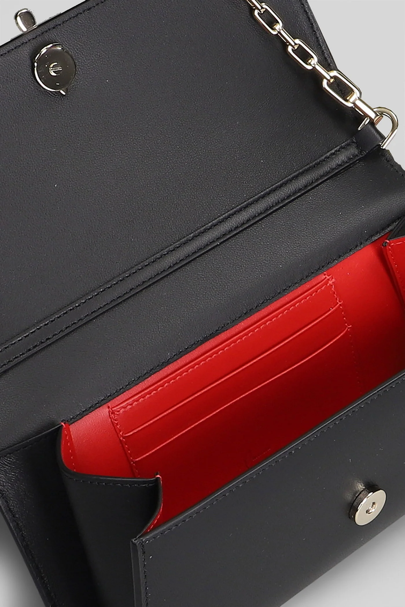 Bettina Shoulder bag in black leather - Image 4