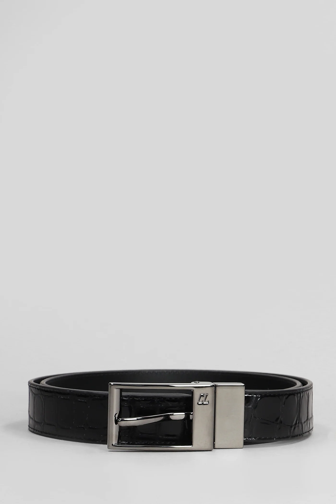 Bizzbelt switch 30mm Belts in black leather
