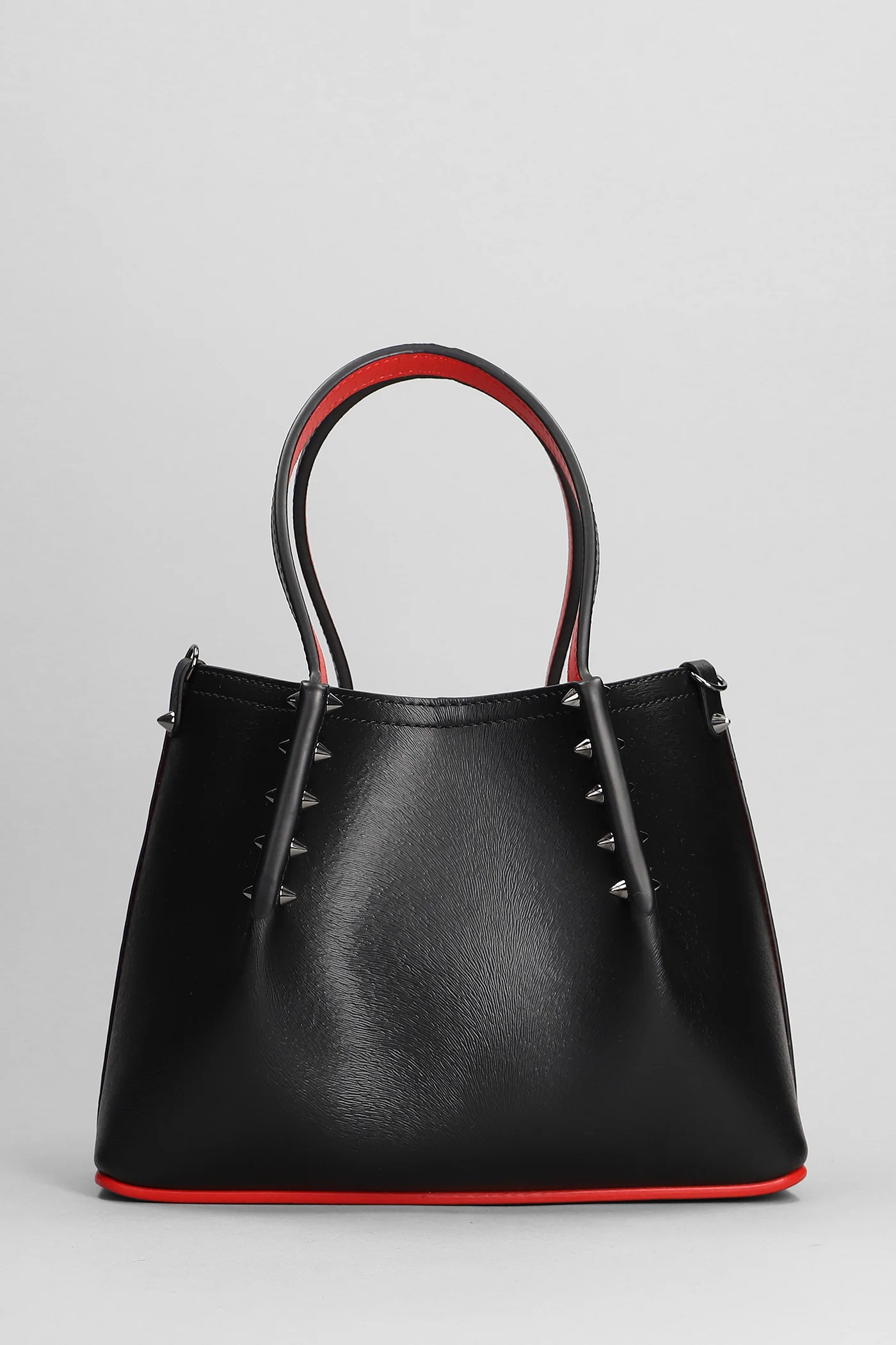 Cabarock mini Hand bag in black leather - Image 3