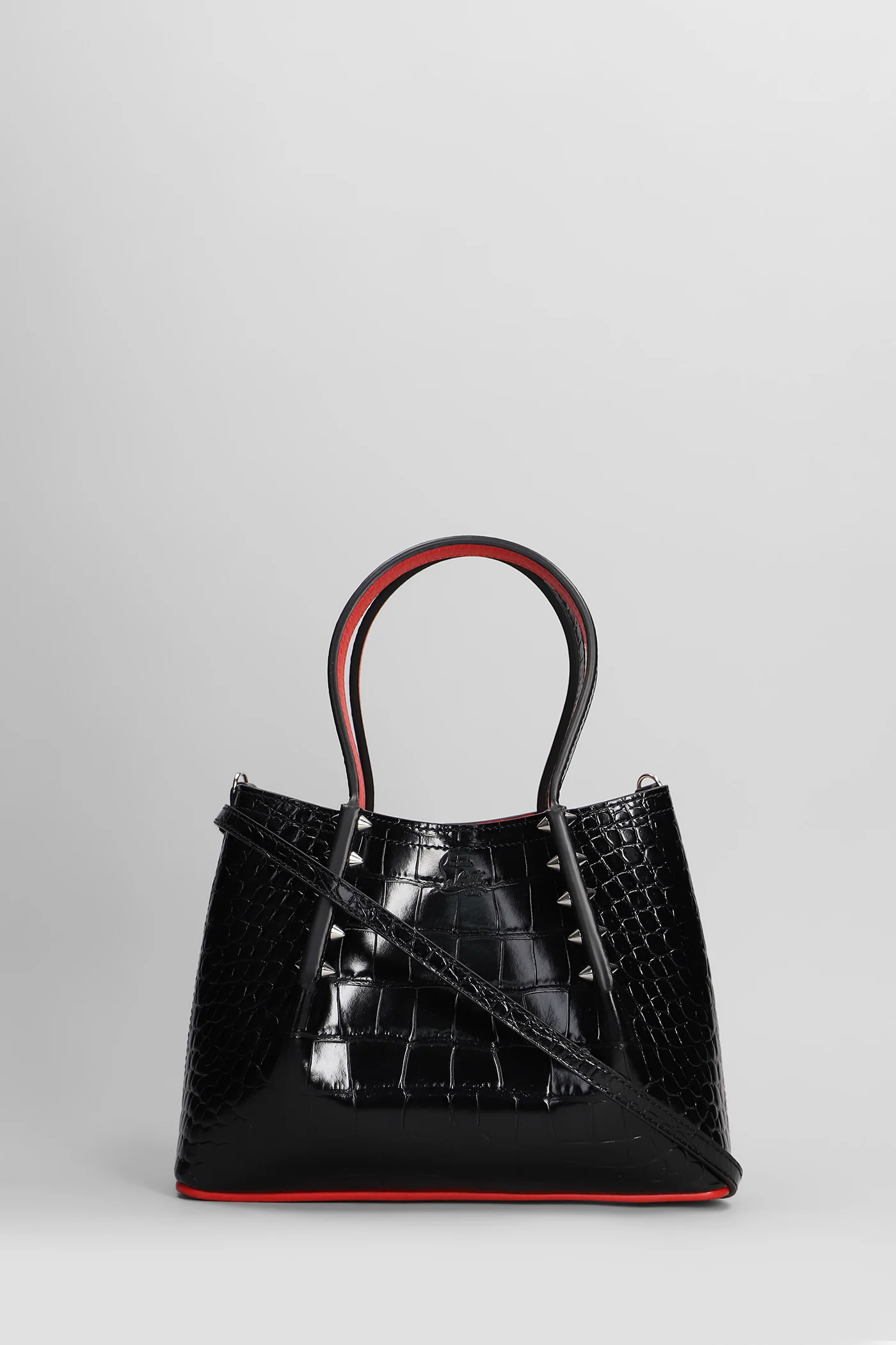 Cabarock mini Tote in black leather