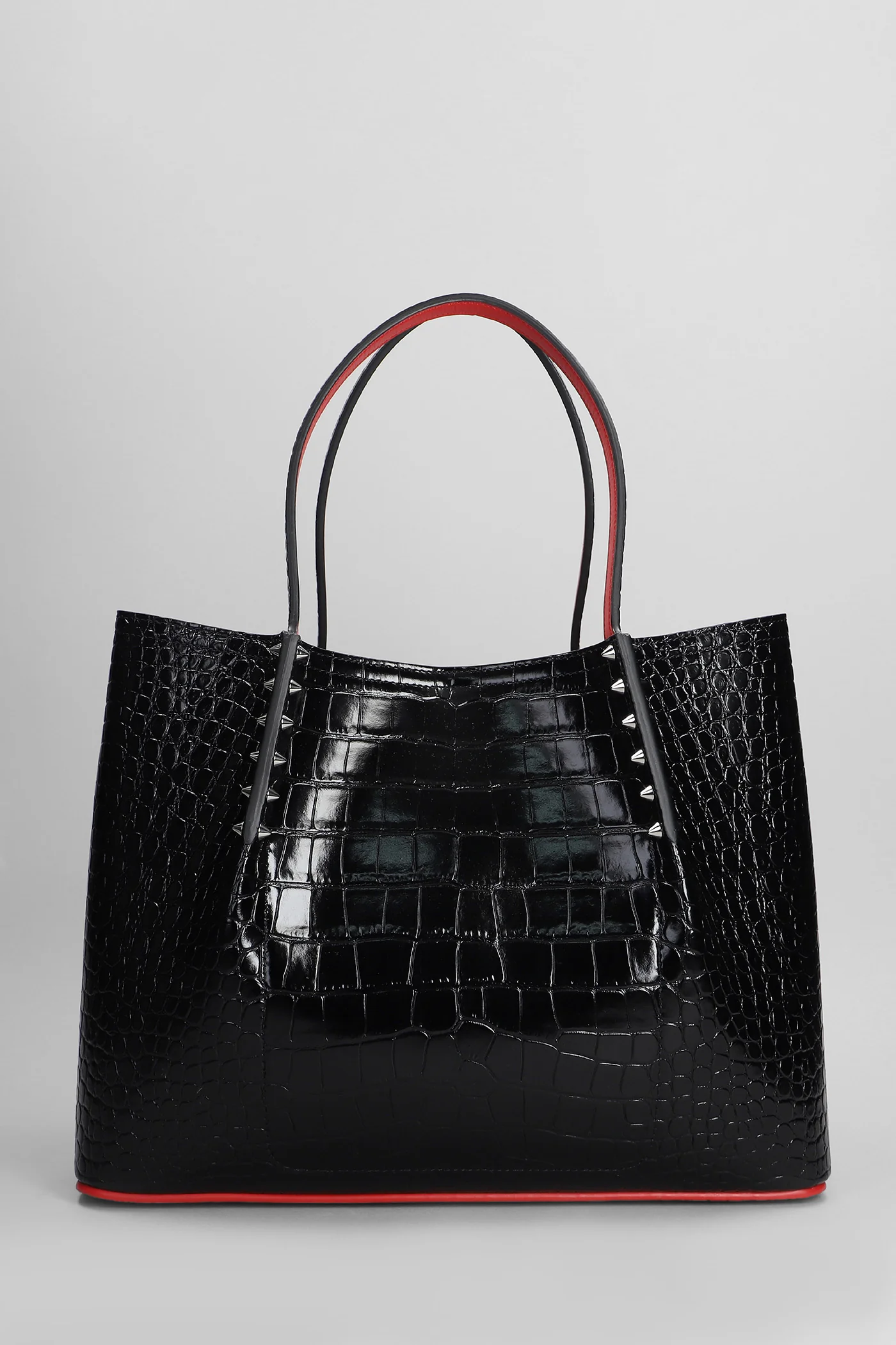 Cabarock Tote in black leather - Image 3