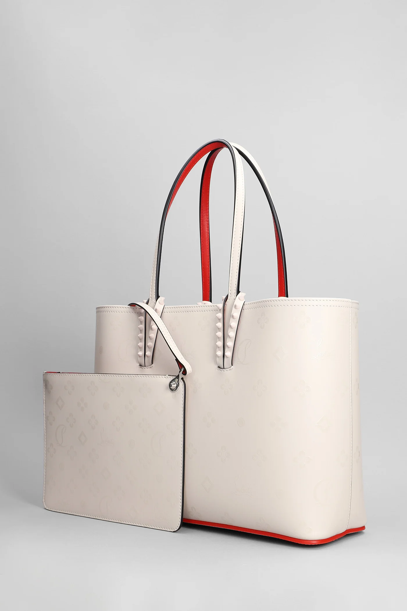 Cabata small Tote in rose-pink leather - Image 2