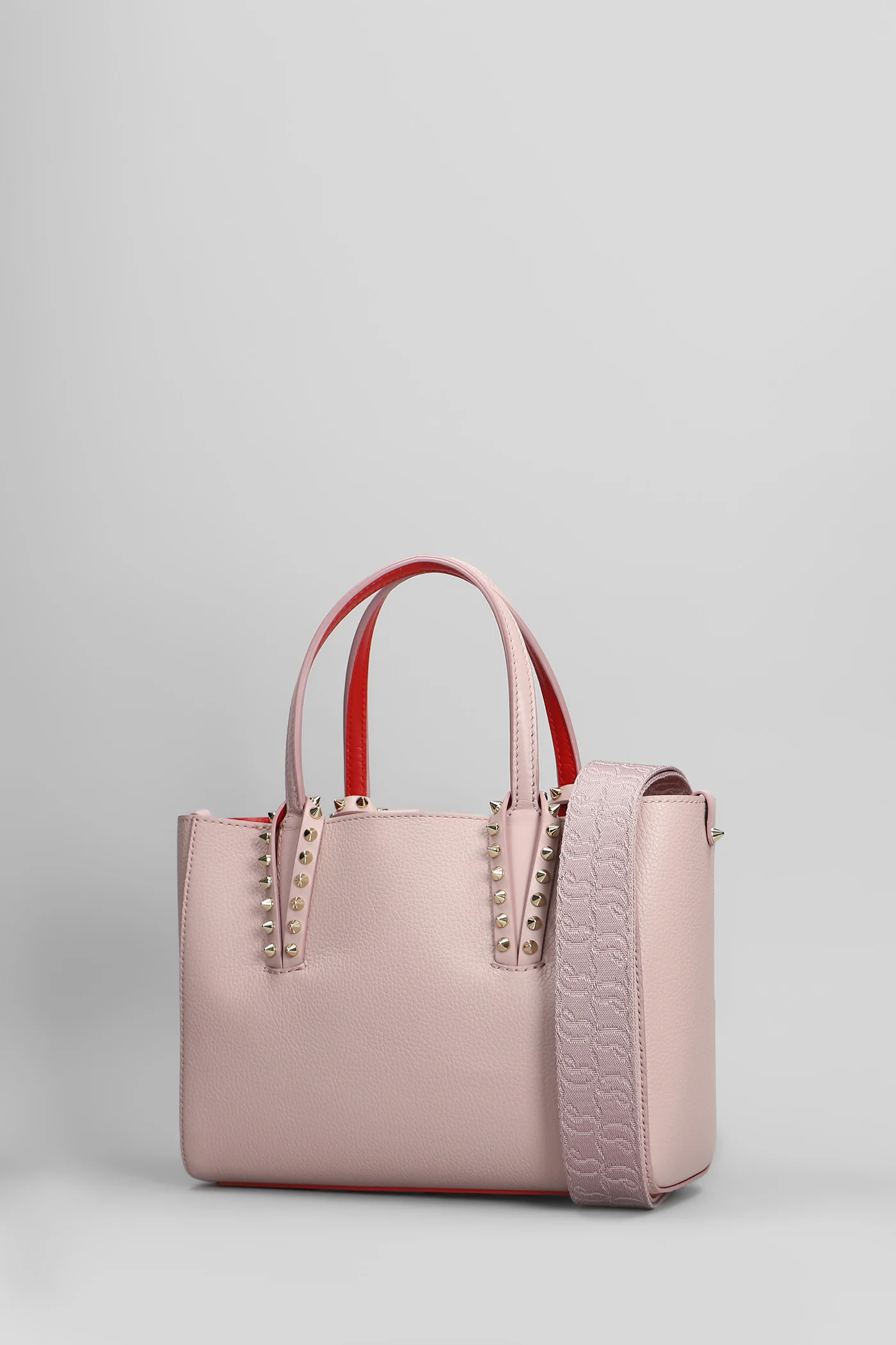Cabata soft Shoulder bag in rose-pink leather - Image 2