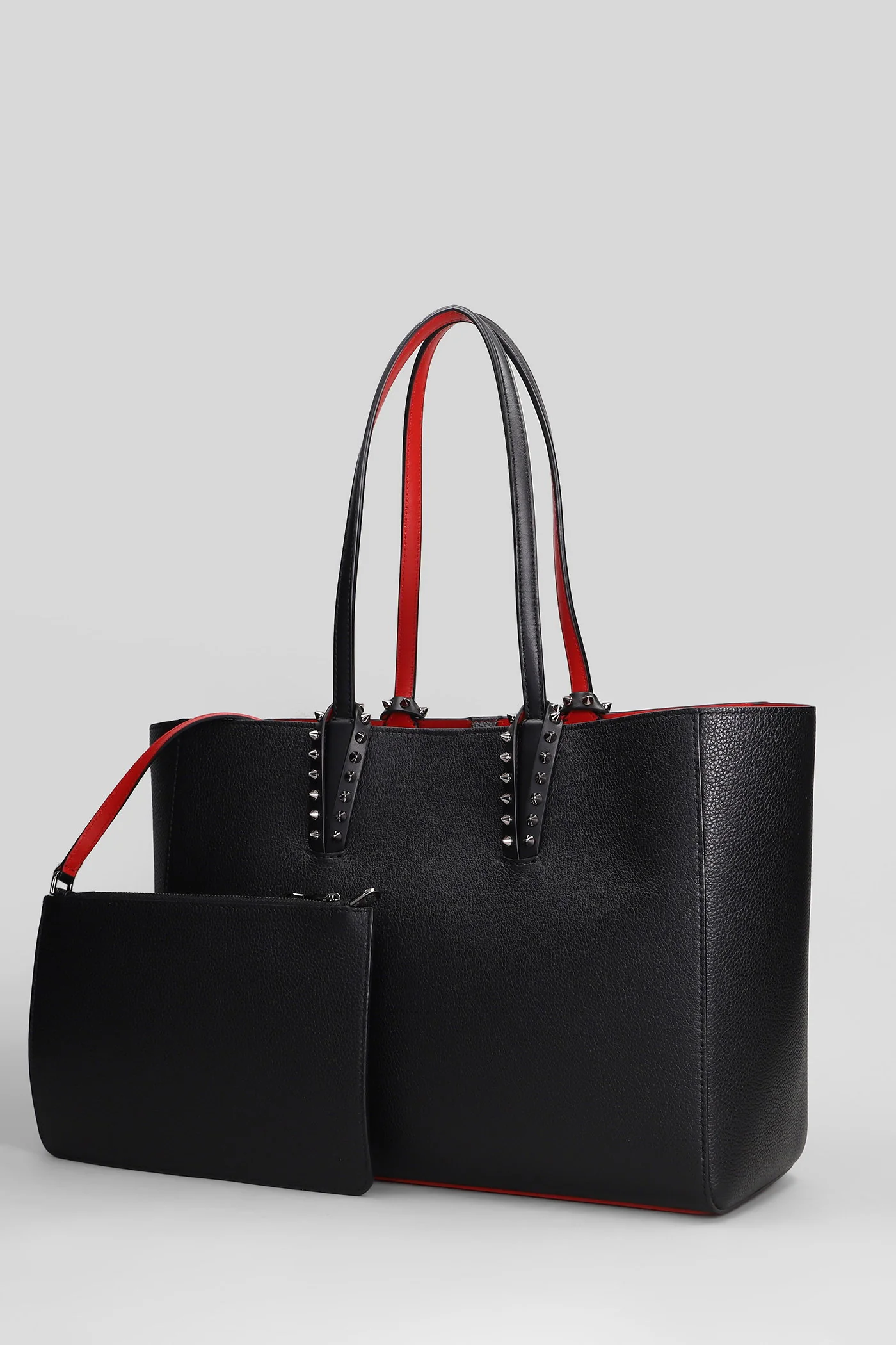 Cabata soft small Tote in black leather - Image 2
