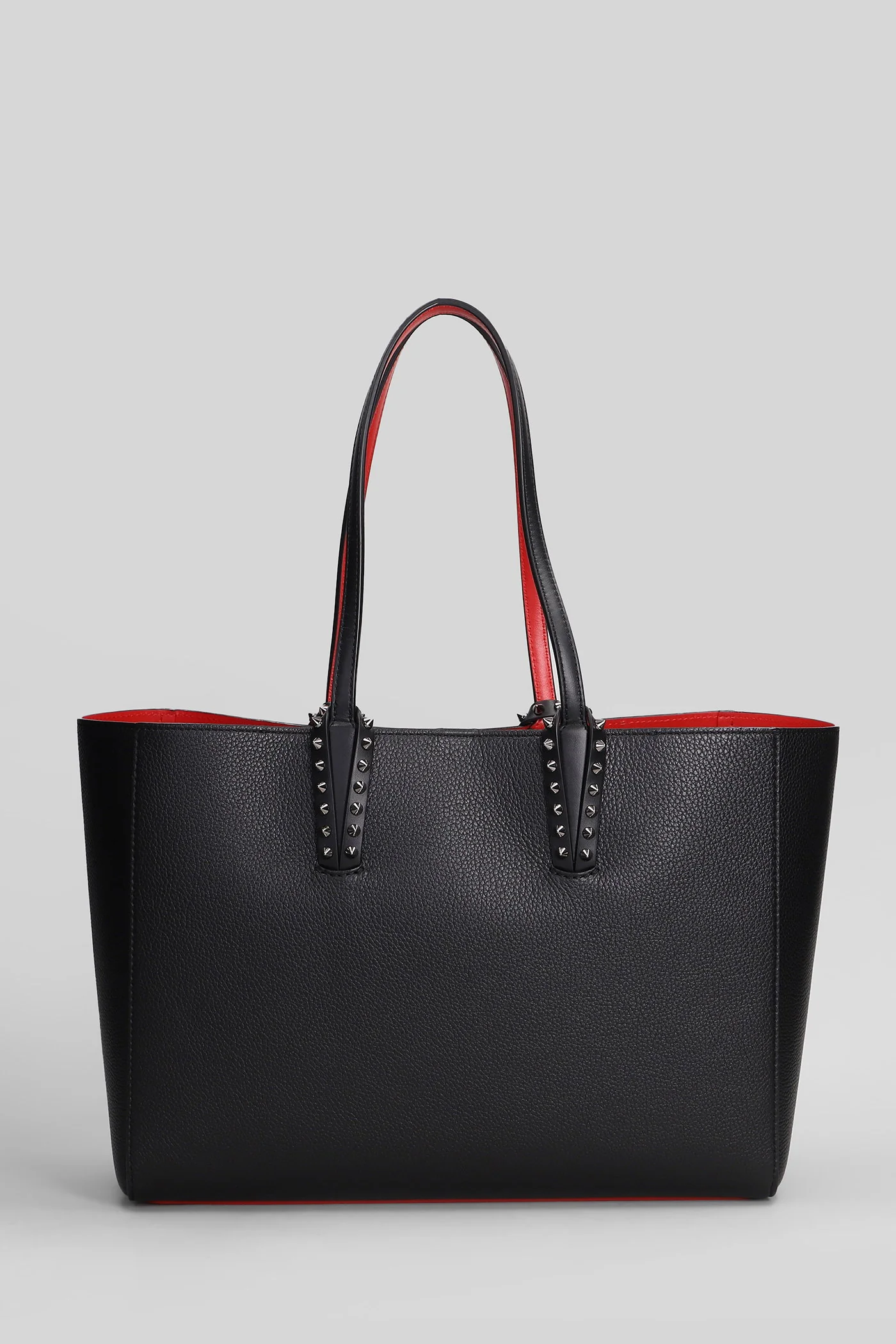 Cabata soft small Tote in black leather - Image 3
