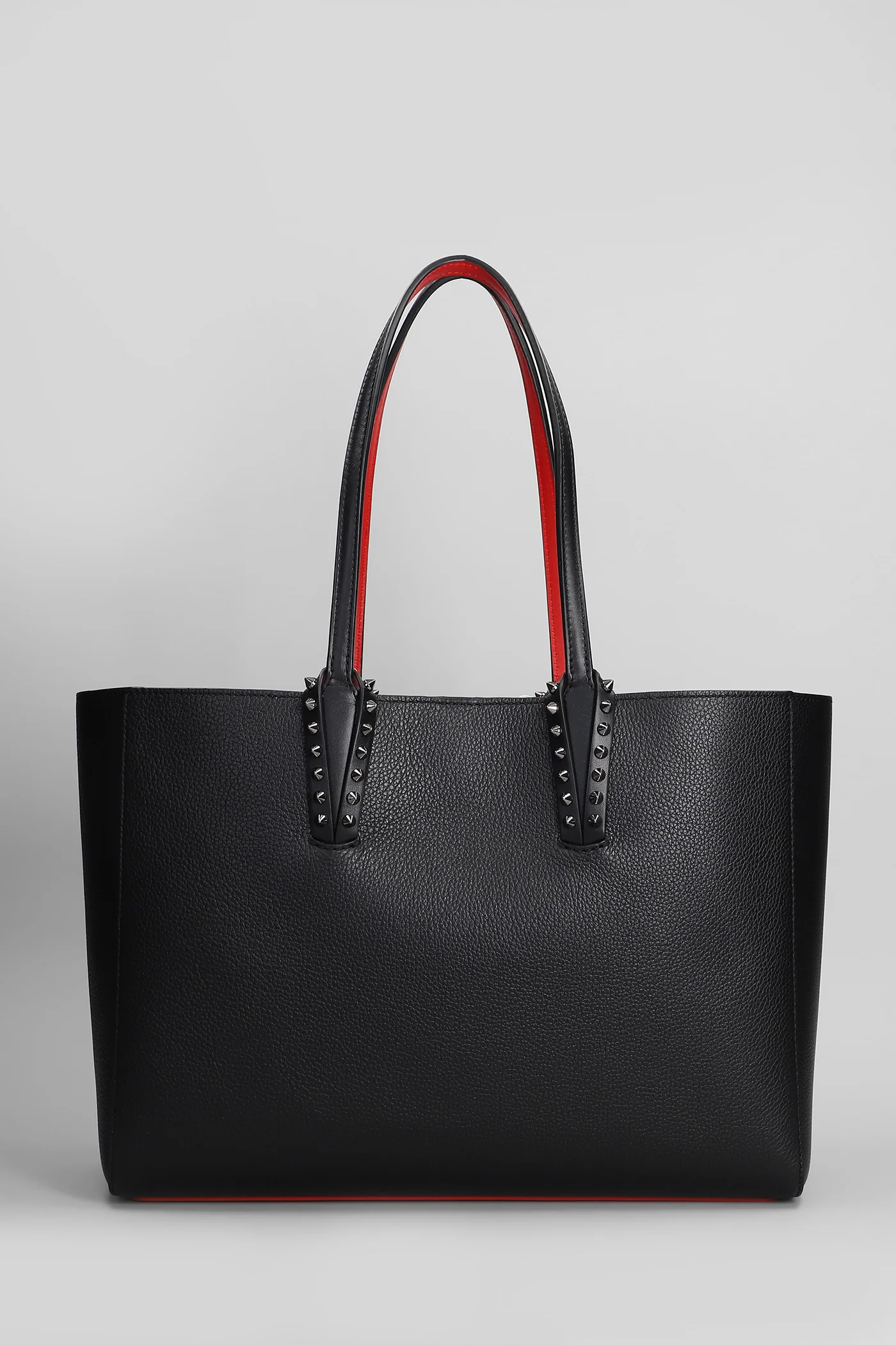 Cabata soft small Tote in black leather