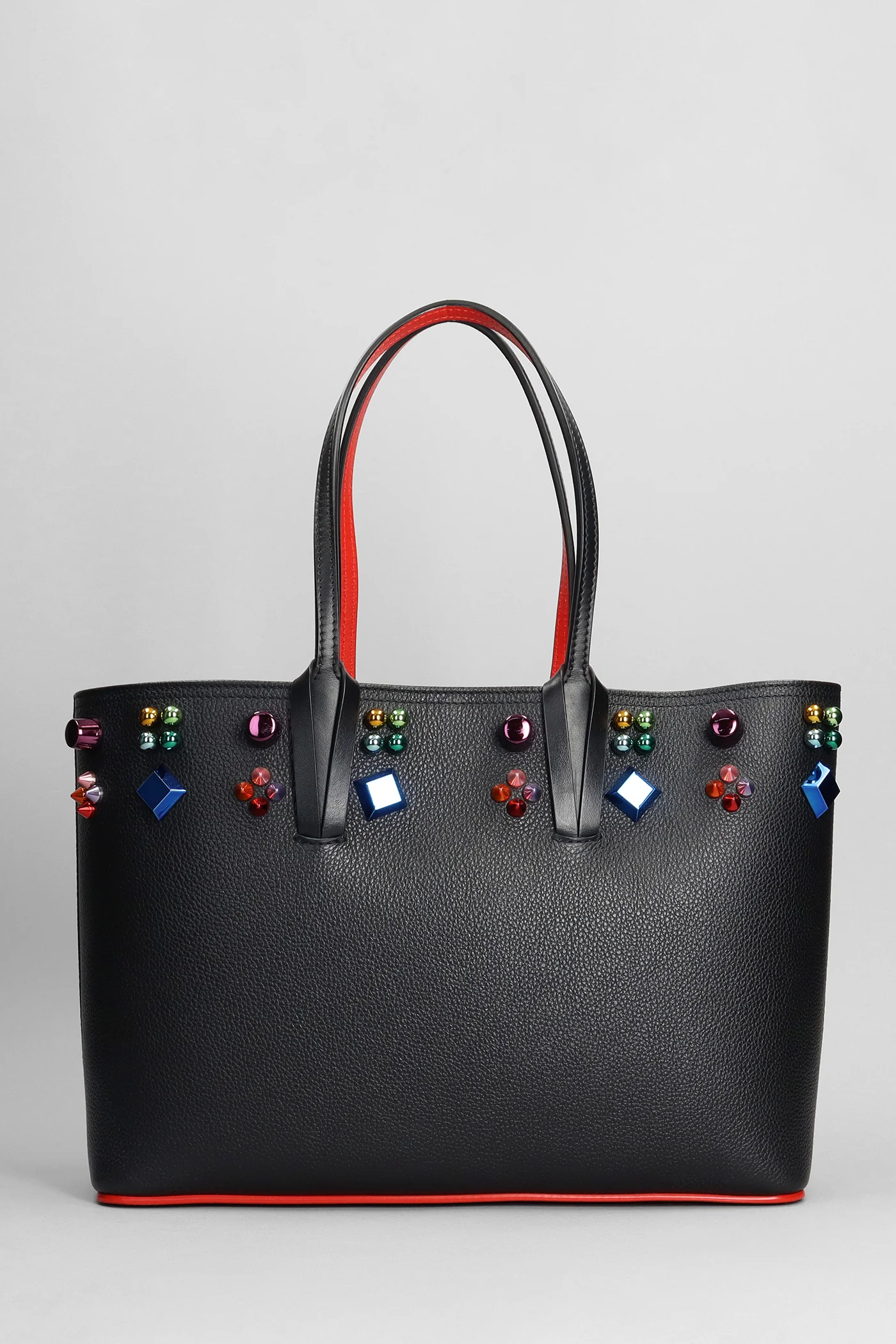 Cabata Tote in black leather - Image 3