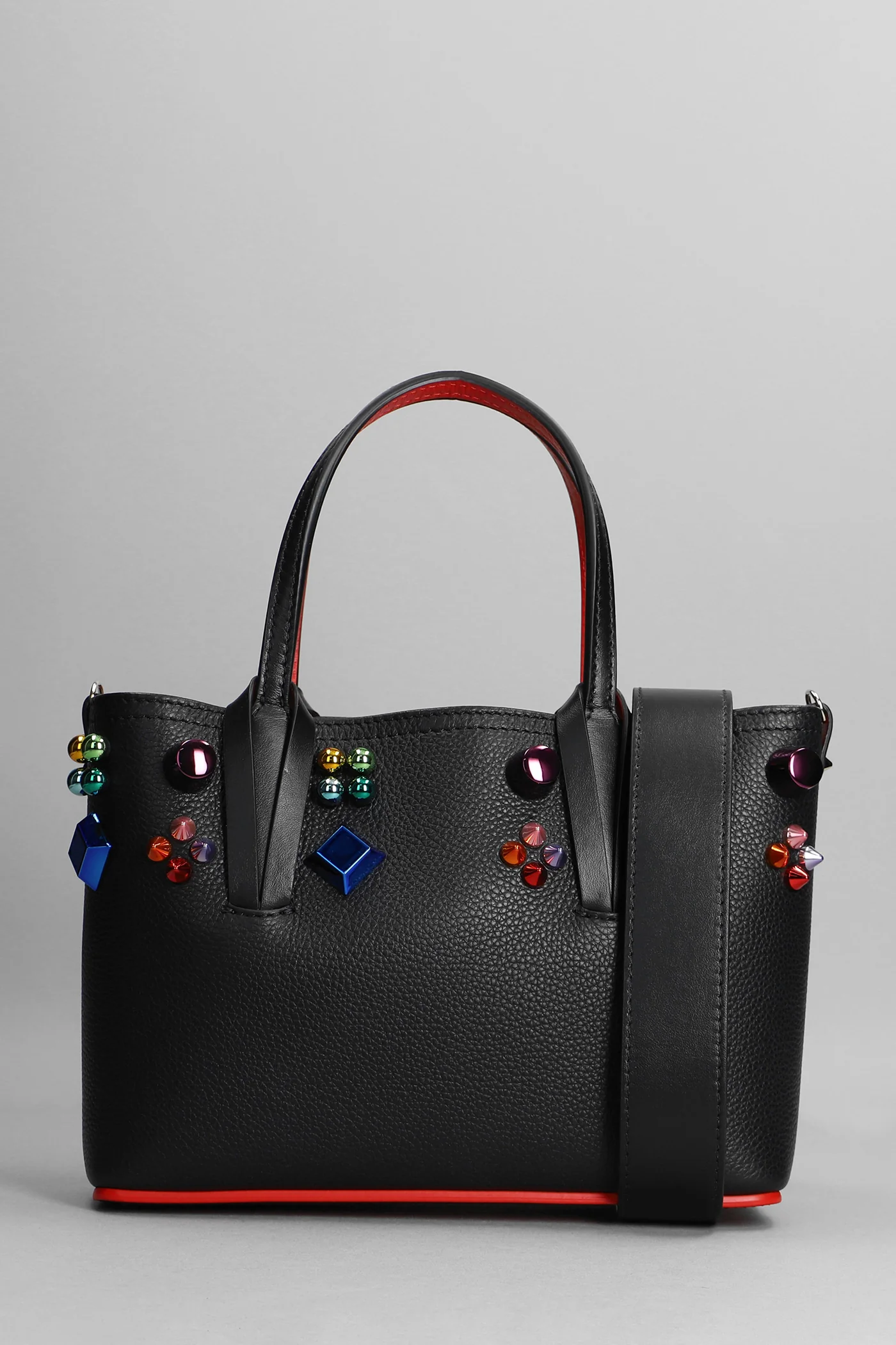 Cabata Tote in black leather