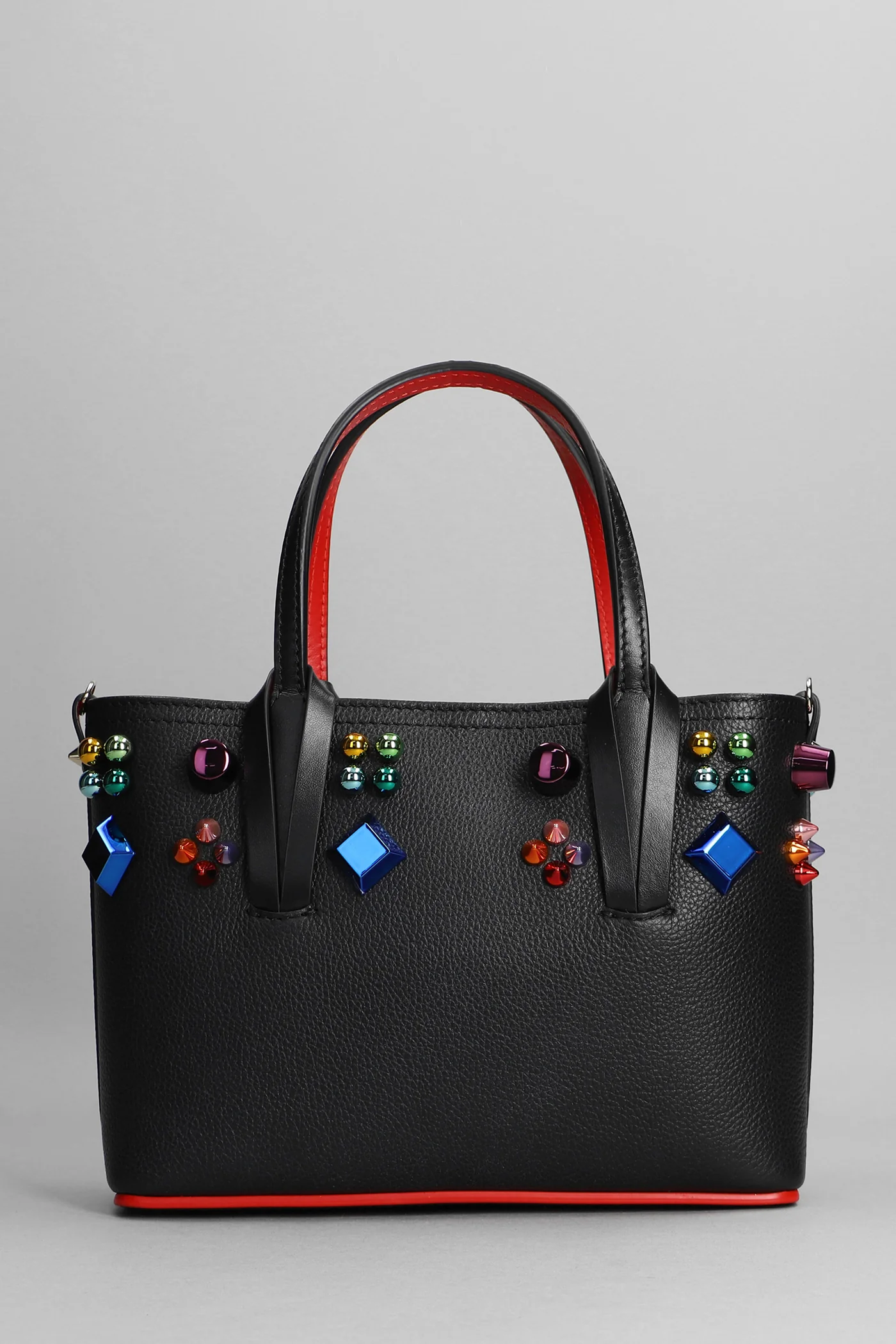 Cabata Tote in black leather - Image 3