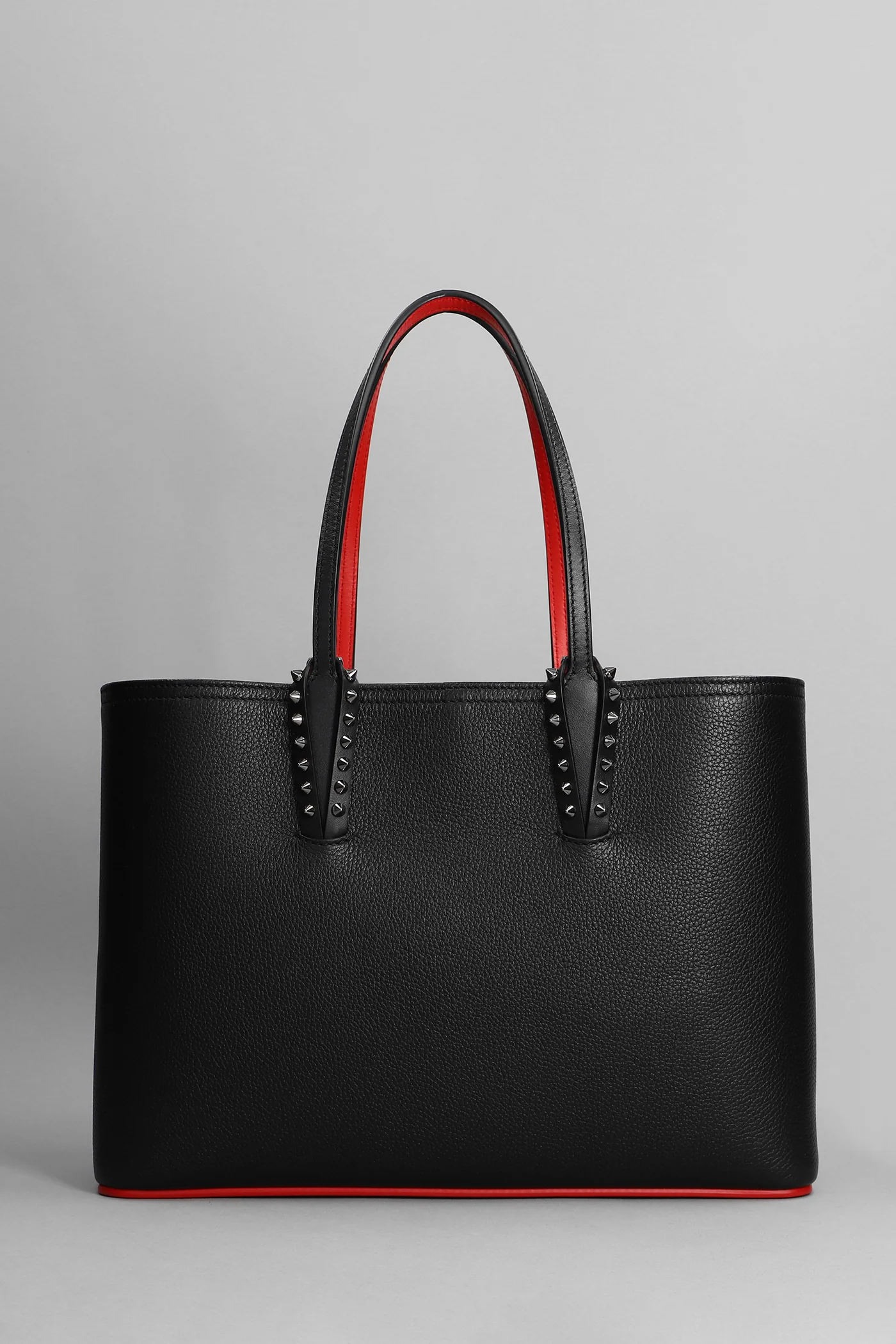 Cabata Tote in black leather - Image 3