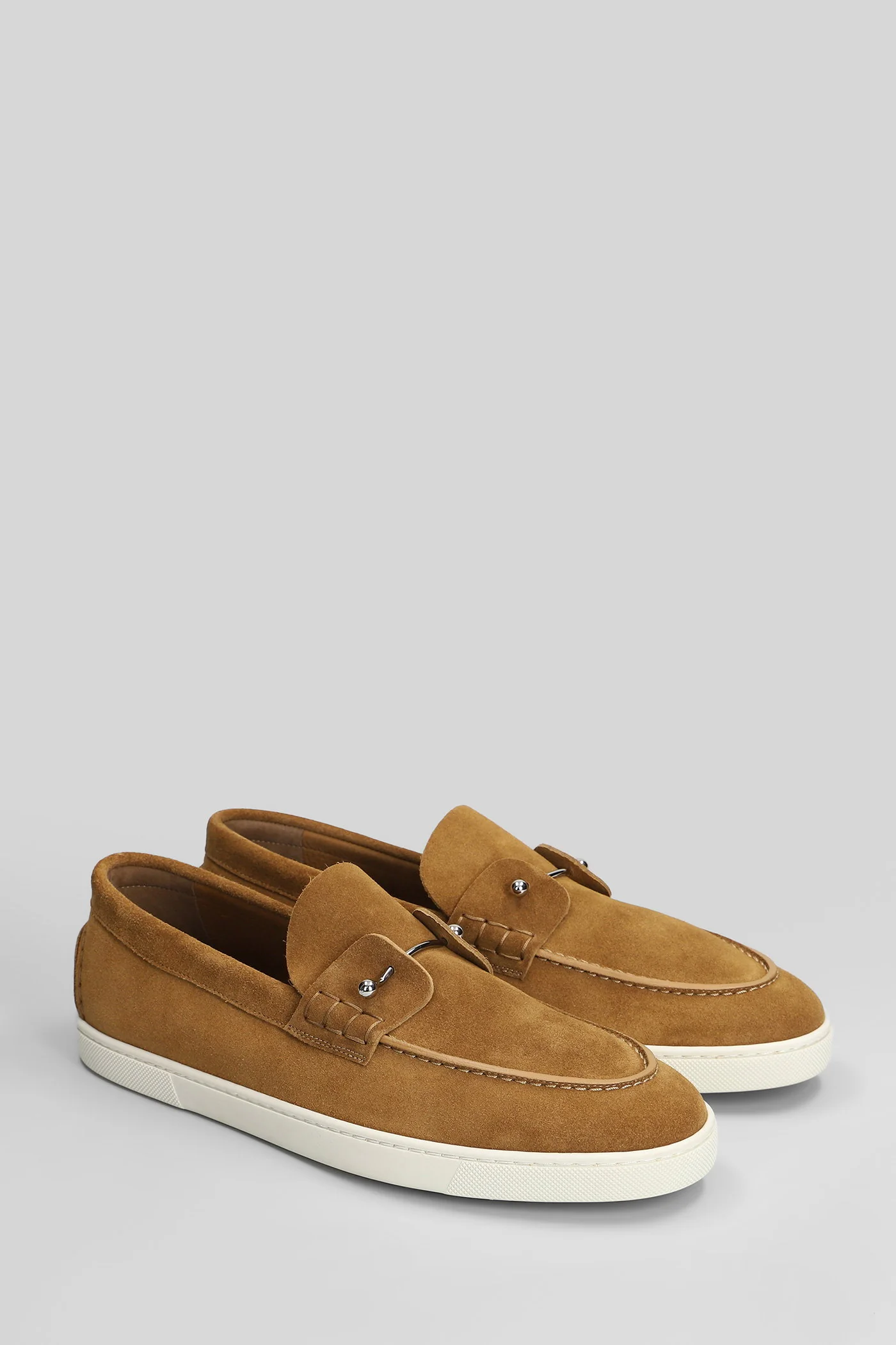 Chambeliboat flat Loafers in leather color suede - Image 2