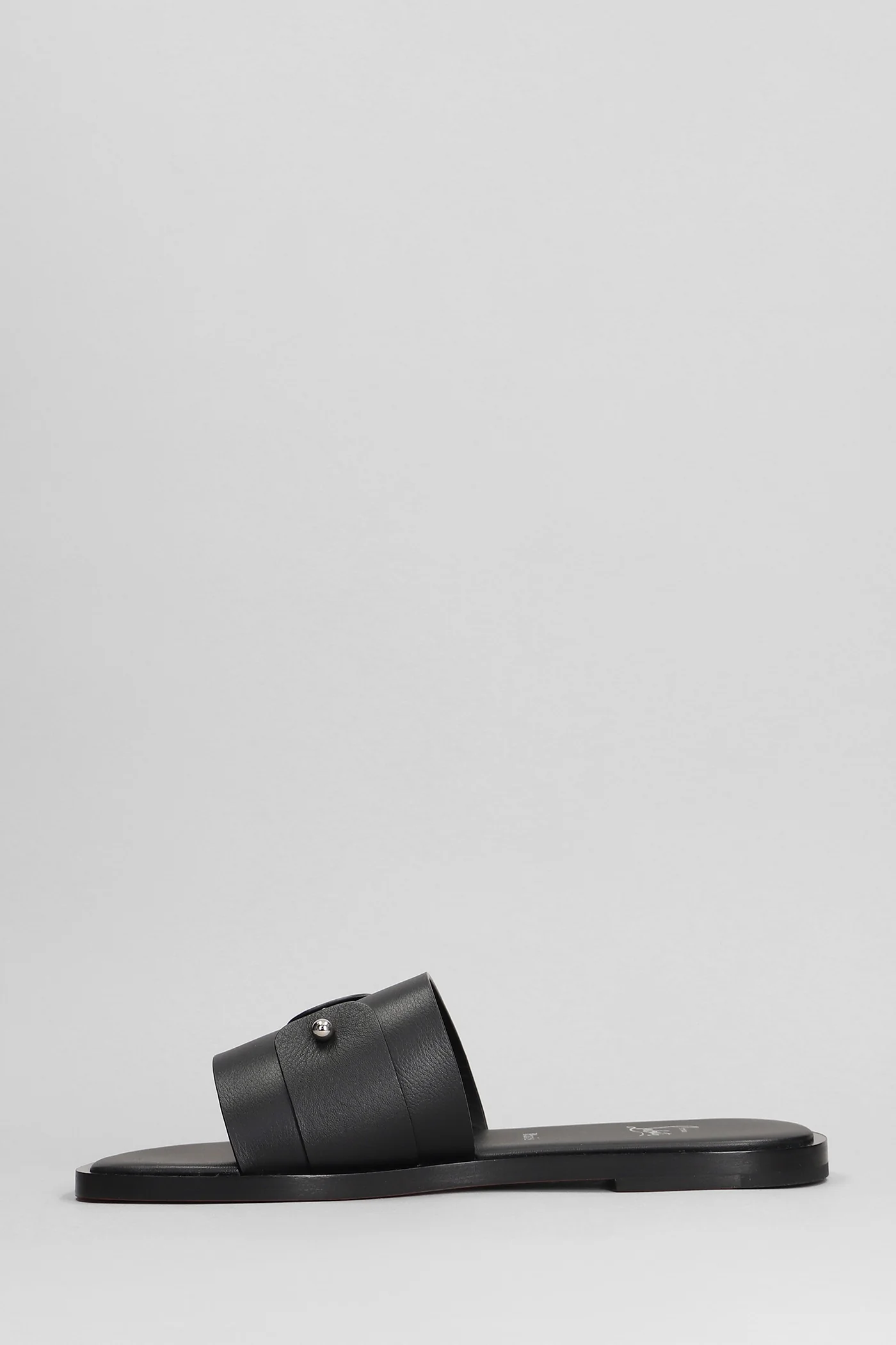 Chambelimule Slipper-Mule in black leather - Image 3